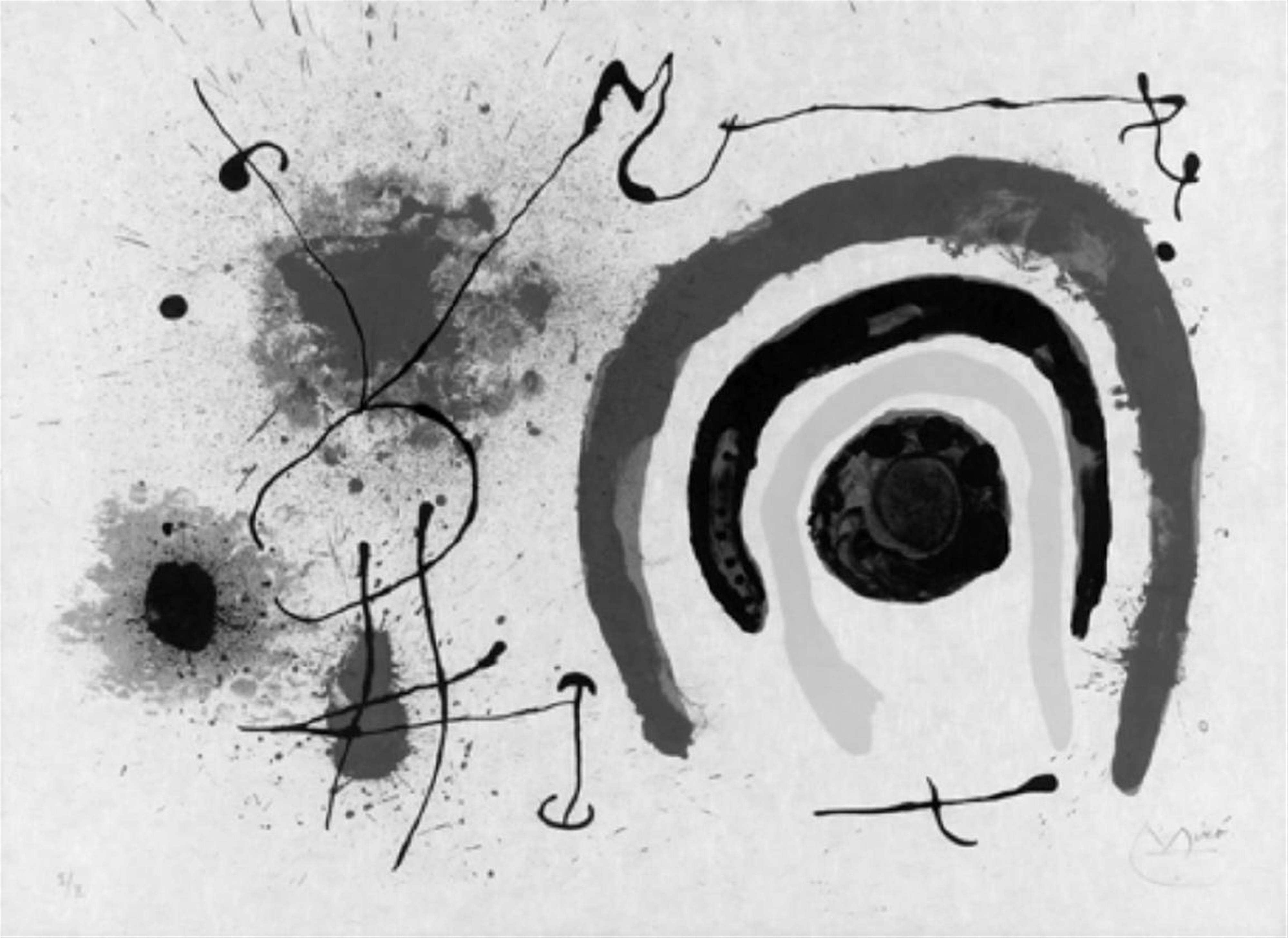 Joan Miró - Aus: LE LÉZARD AUX PLUMES D'OR - image-1