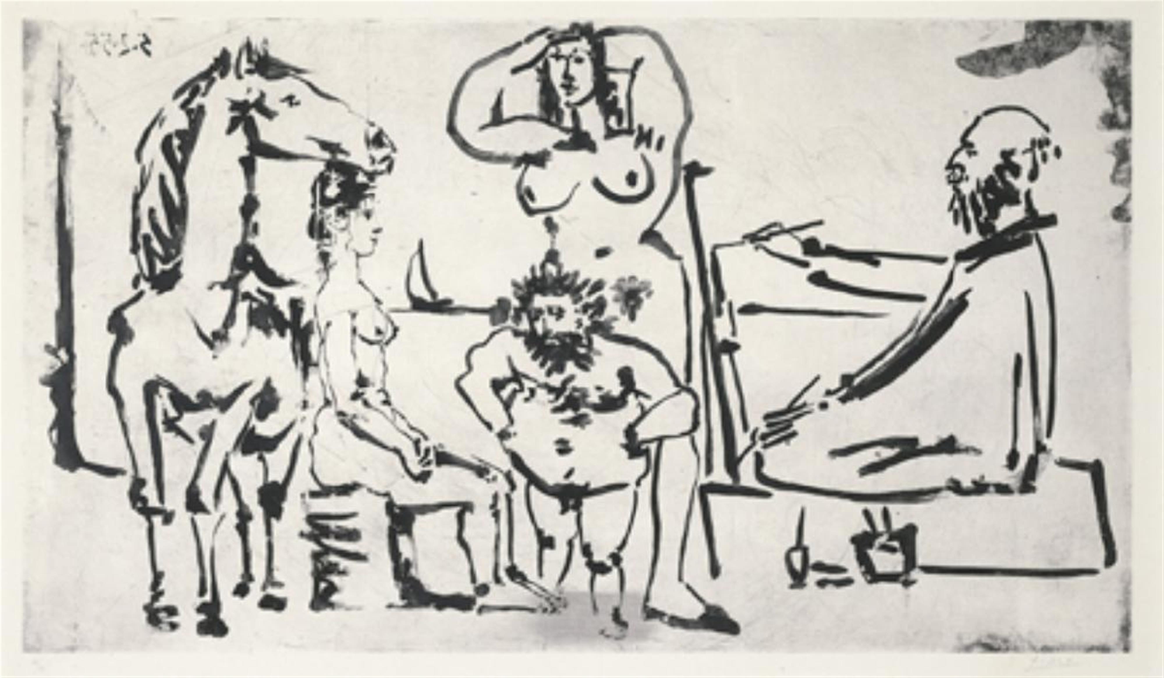 Pablo Picasso - Le Peintre sur la Plage - image-1