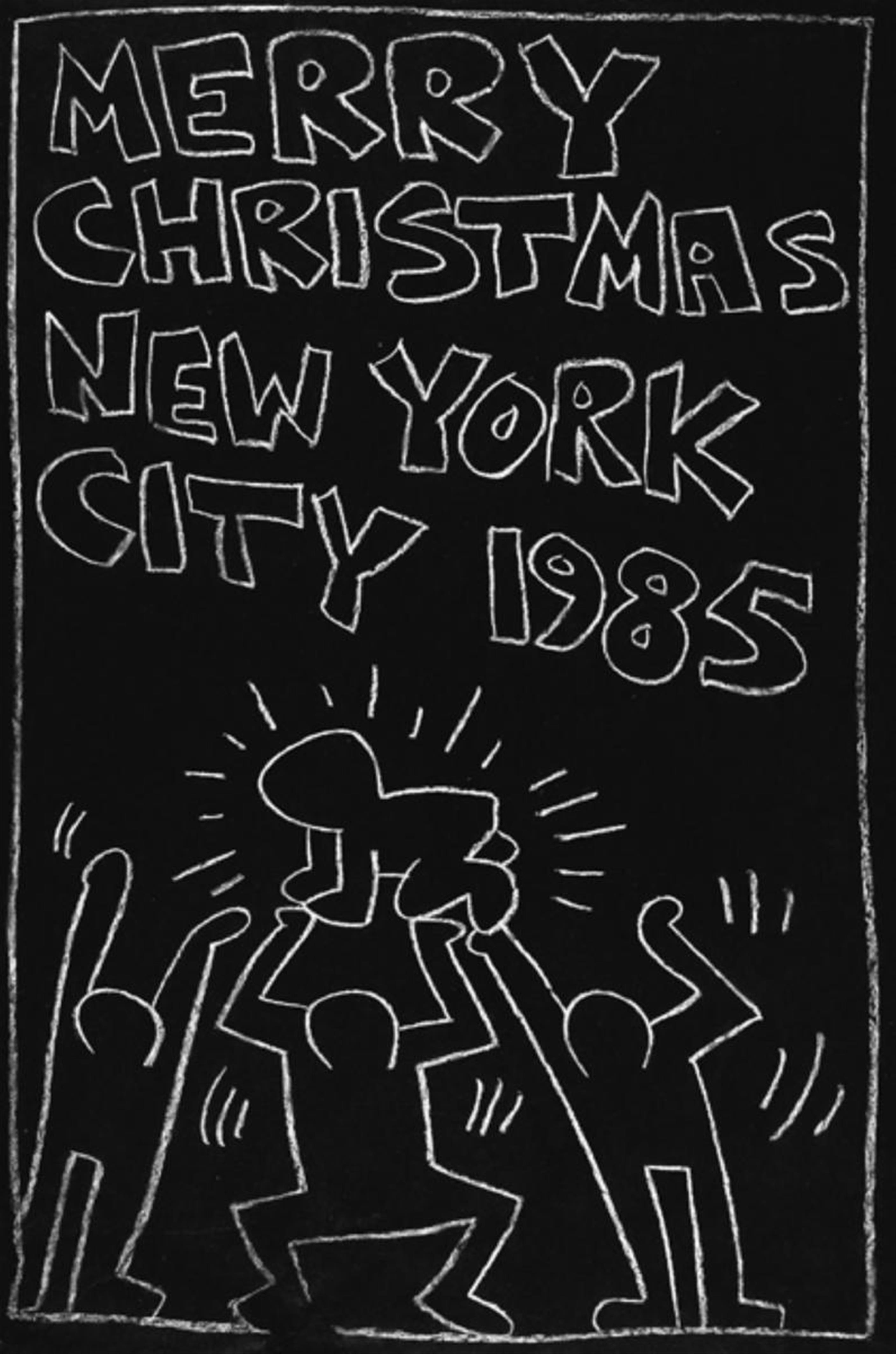 Keith Haring - Subway Drawing - image-1