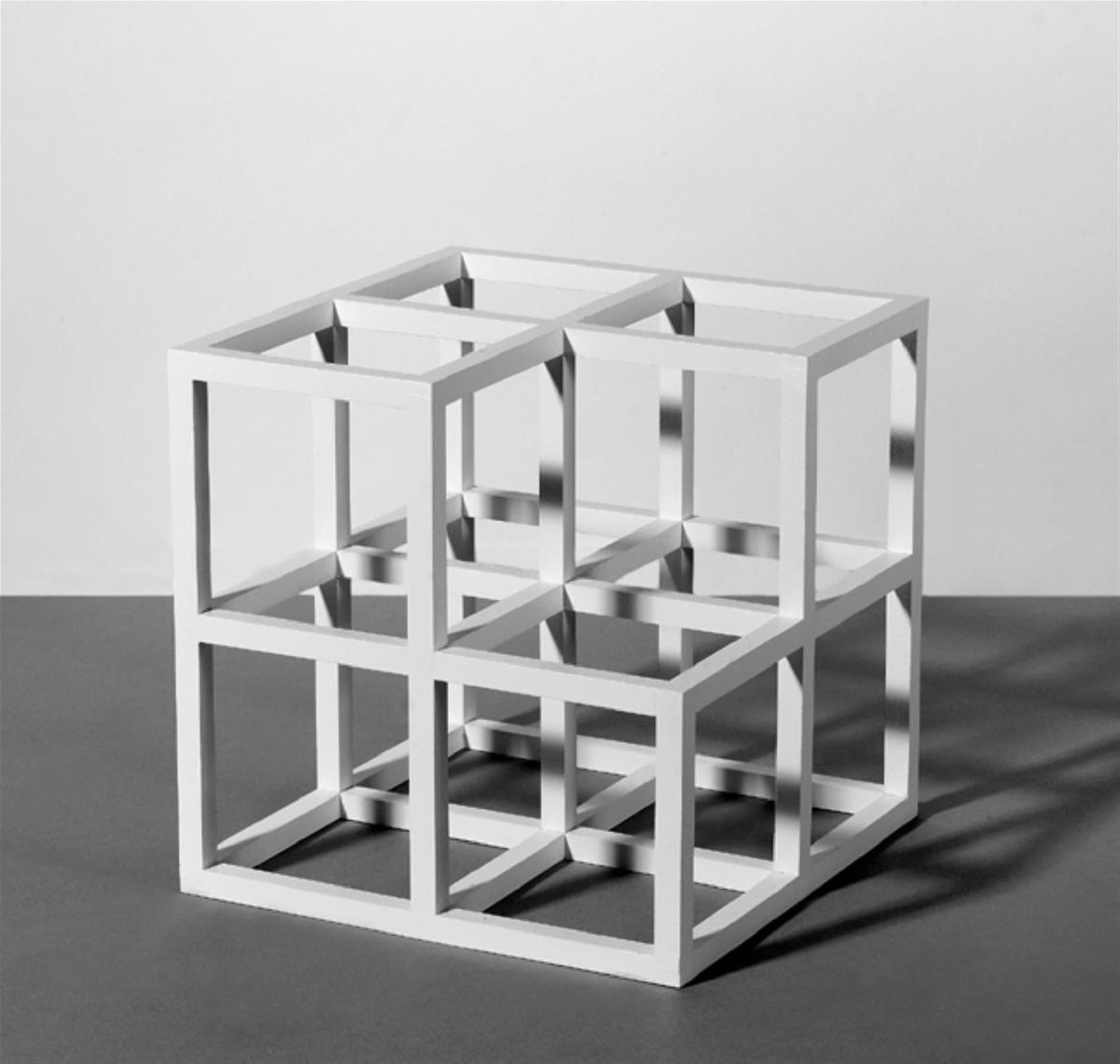 Sol LeWitt - Cube without a Cube - image-1