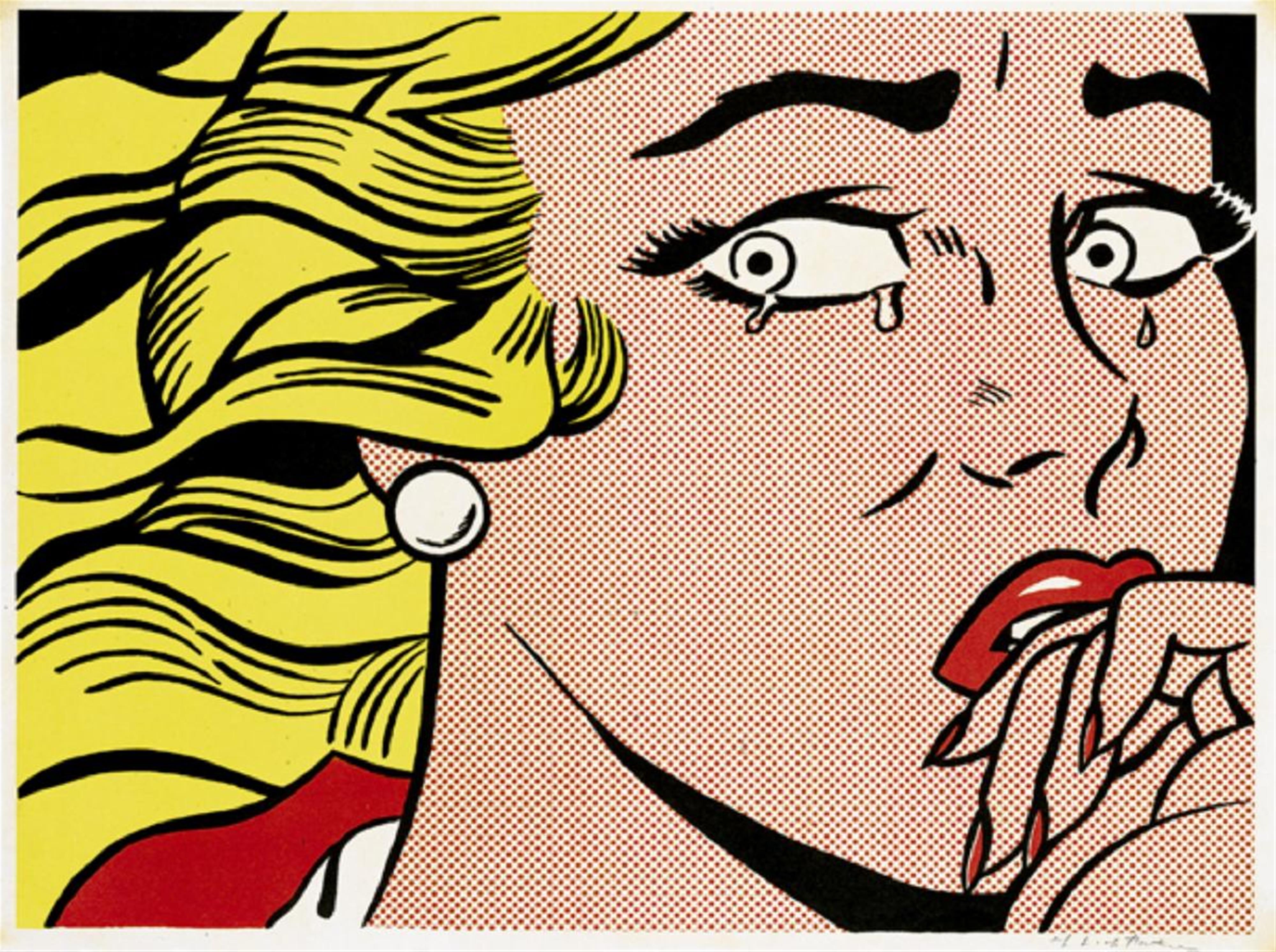 Roy Lichtenstein - Crying Girl - image-1
