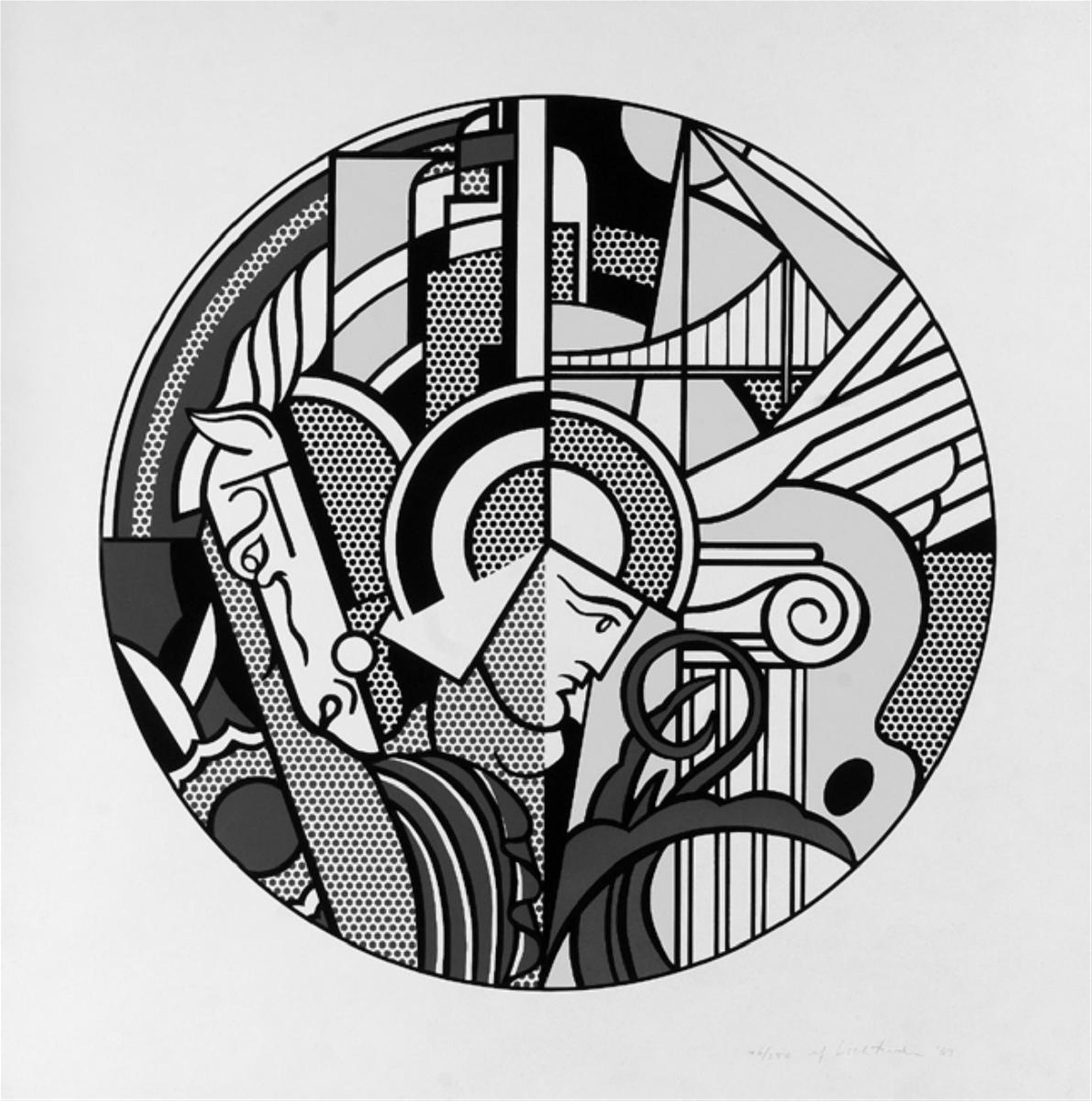 Roy Lichtenstein - The Solomon R. Guggenheim Museum Poster - image-1