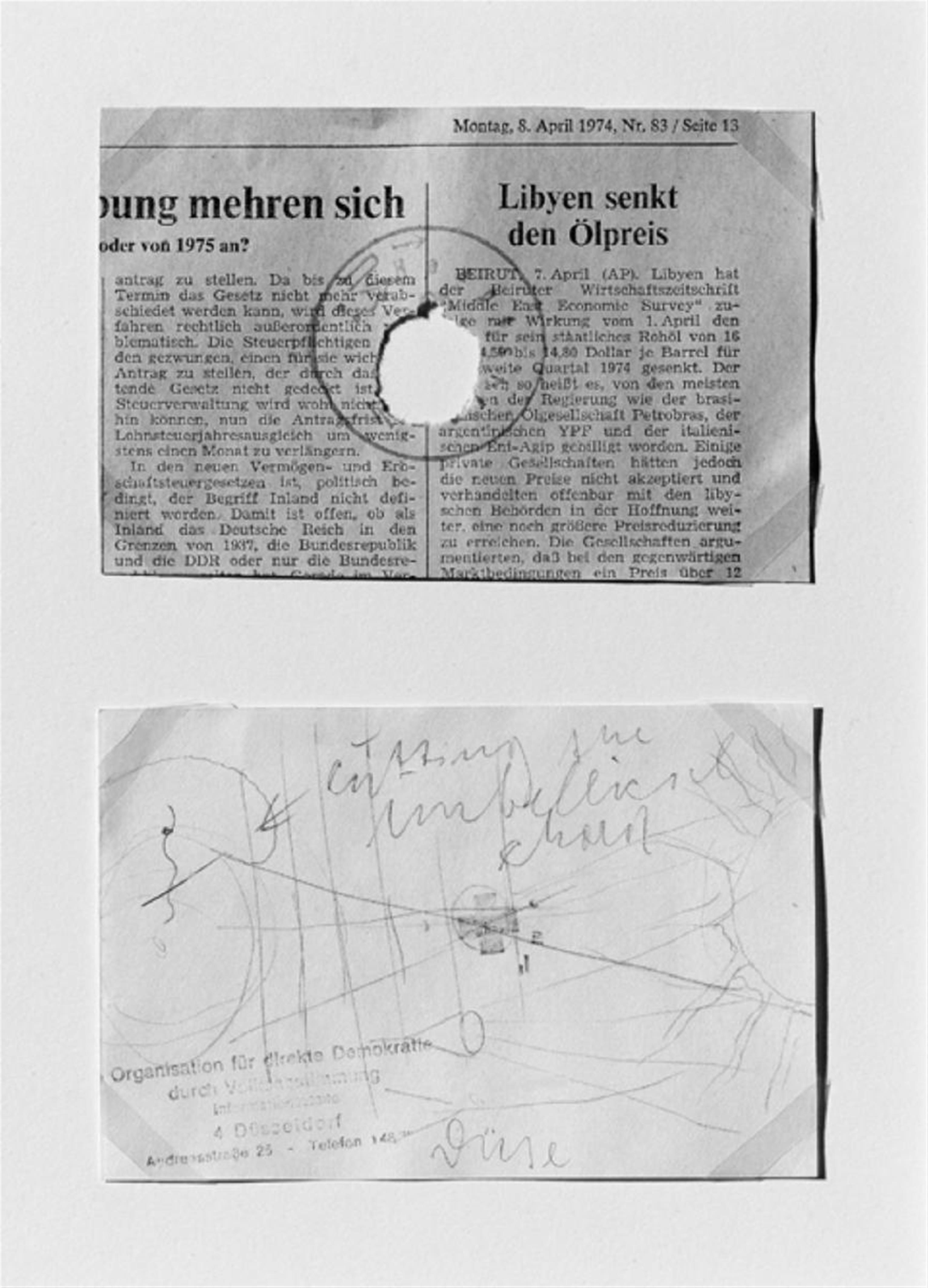 Joseph Beuys - Cutting the umbellical chord - image-1