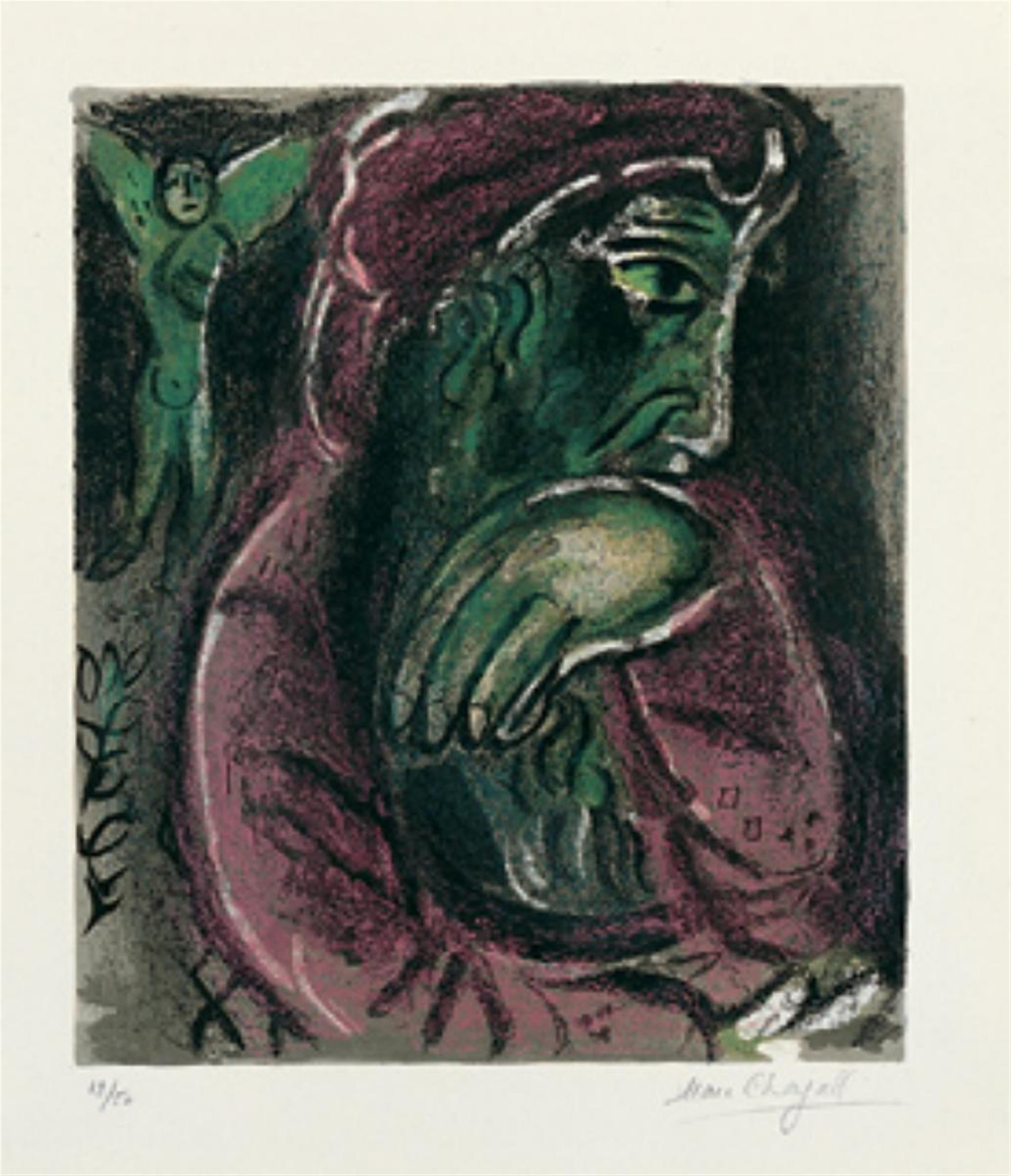 Marc Chagall - Hiob in der Verzweiflung - image-1
