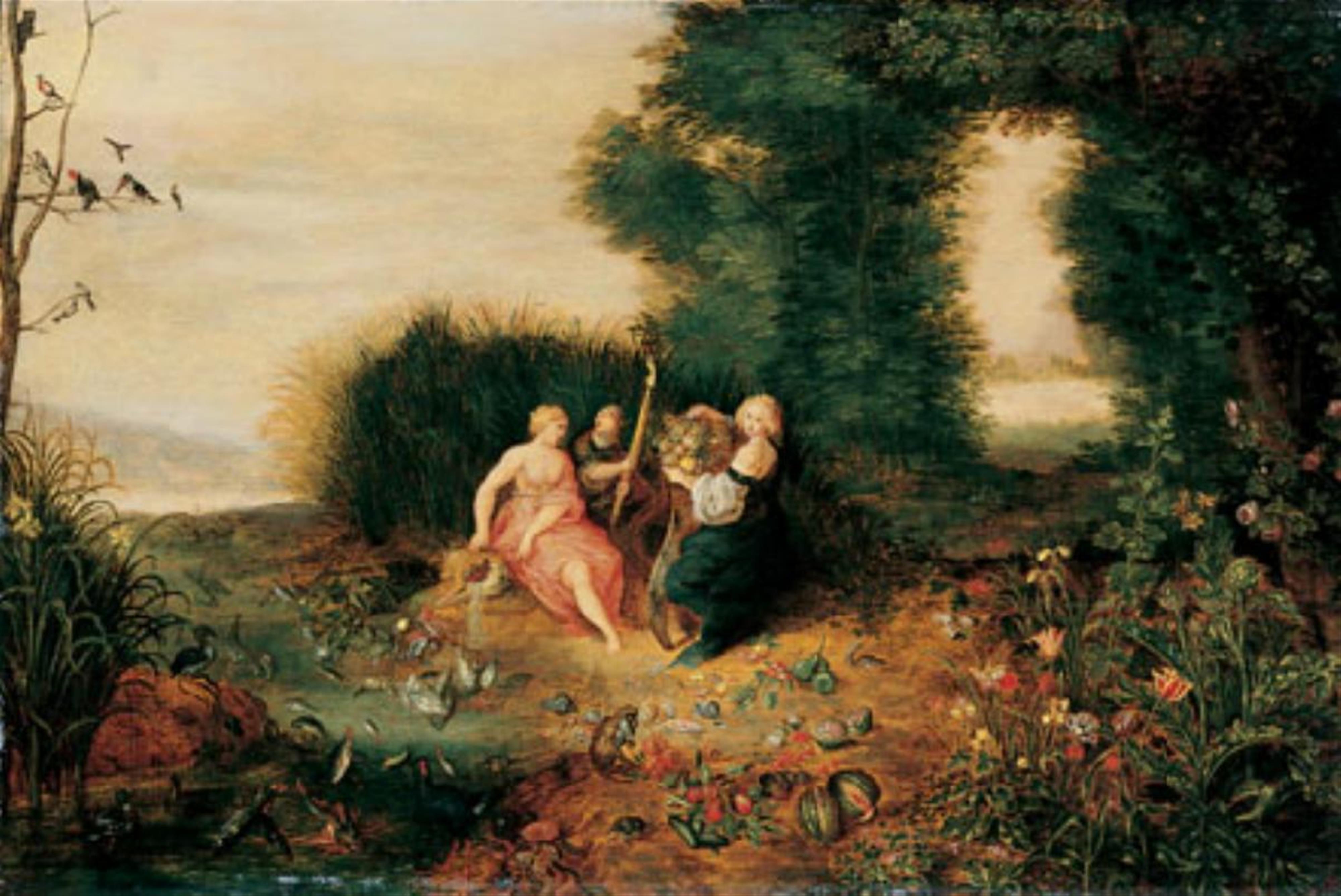 Jan Brueghel d. J., Werkstatt - ALLEGORIE DER ELEMENTE. - image-1