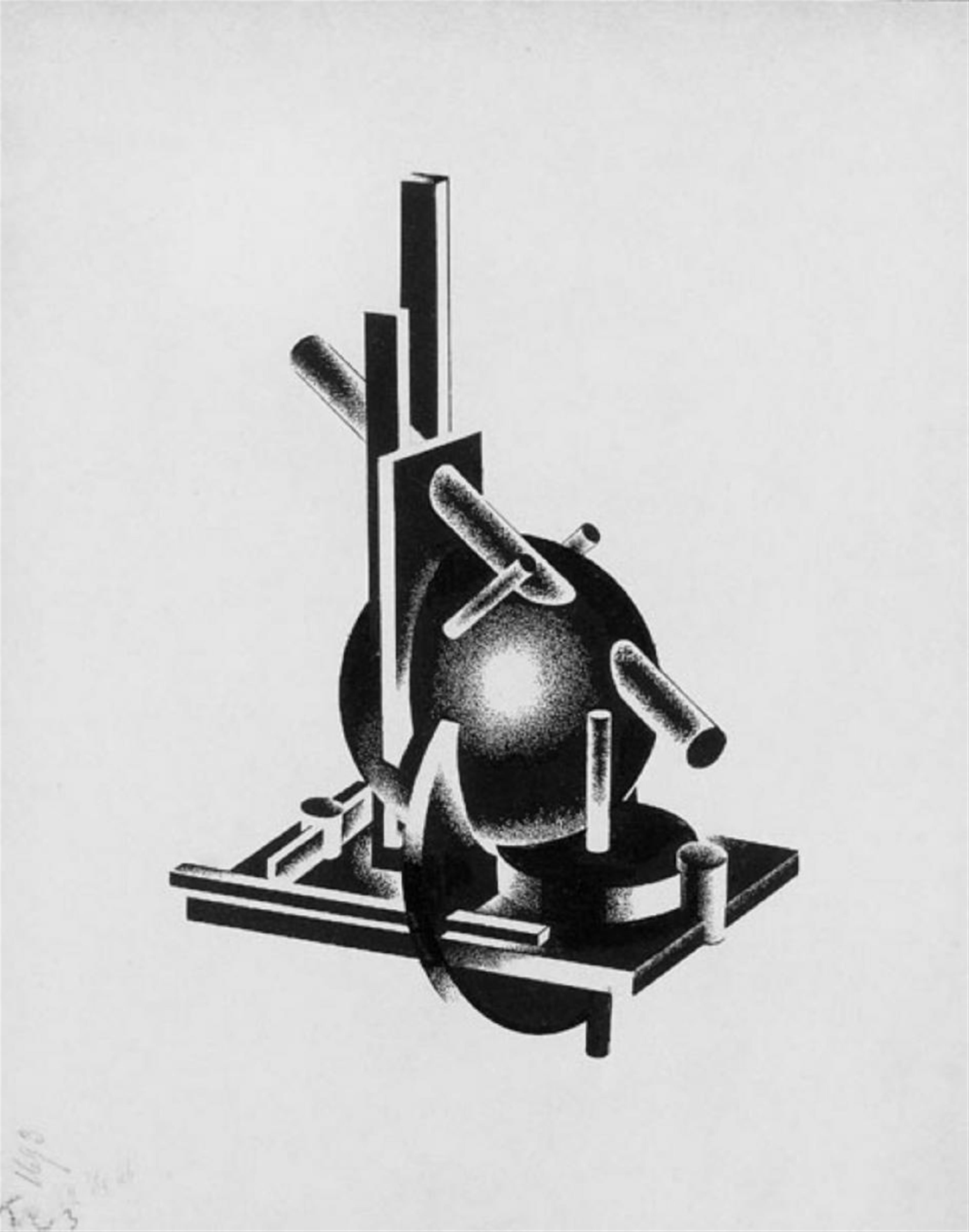 Jakow Georgjewitsch Tschernichow - Konstruktive Beziehung zwischen zylindrischen, konischen und kubischen Formen - image-1