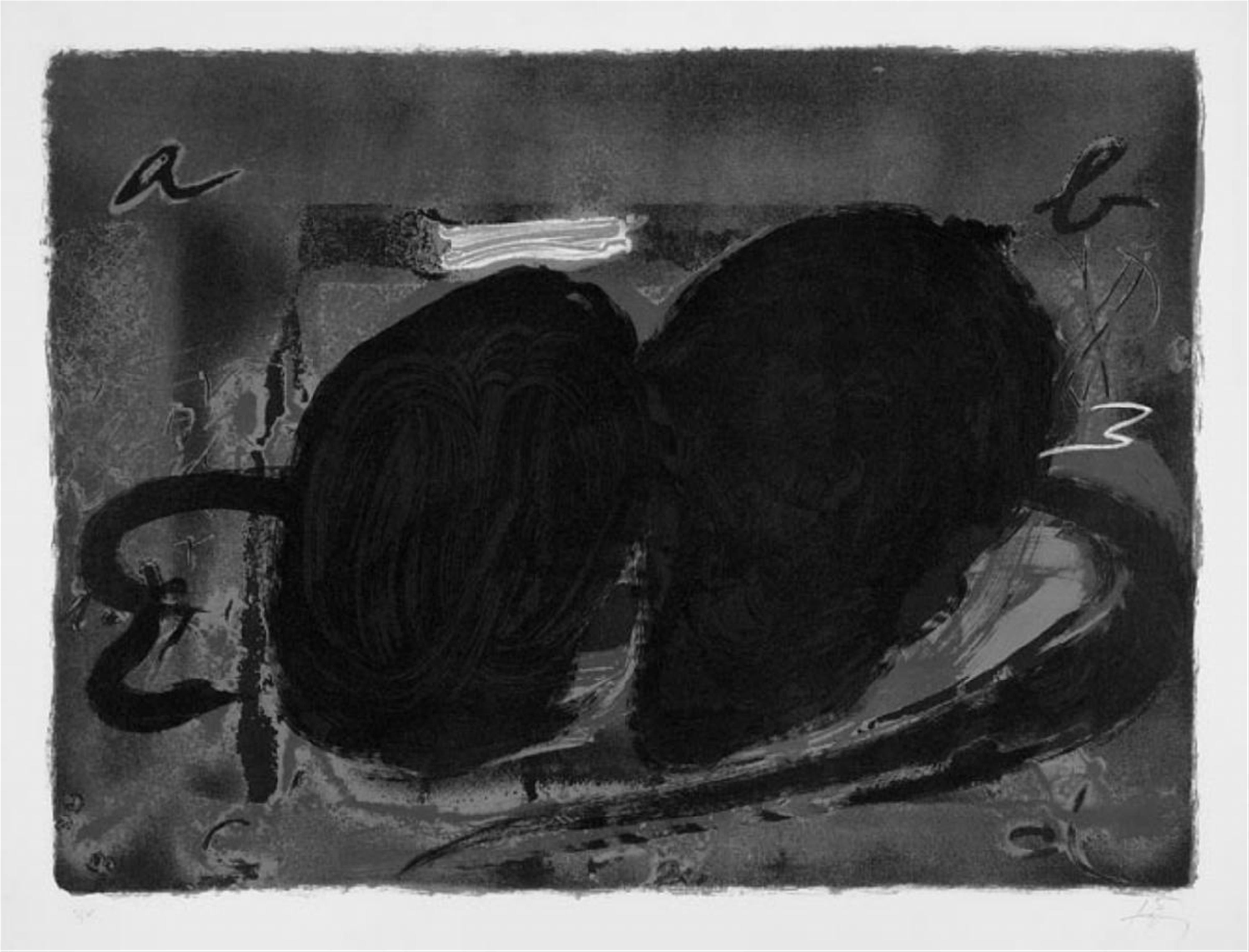 Antoni Tàpies - Deux Trous - image-1