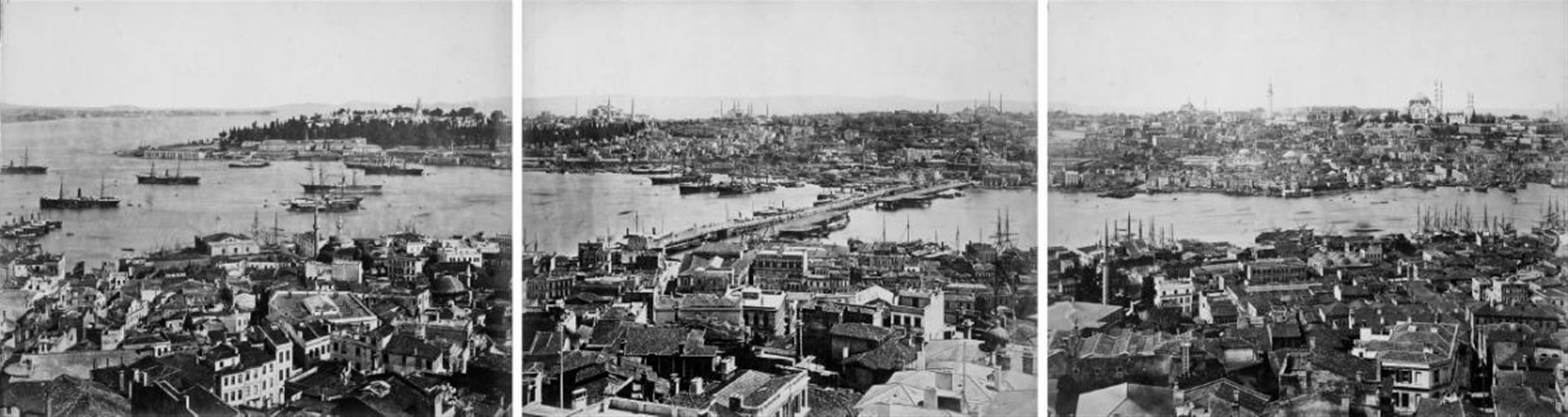 Pascal Sebah - Panorama de Constantinople pris de la Tour de Galata - image-1