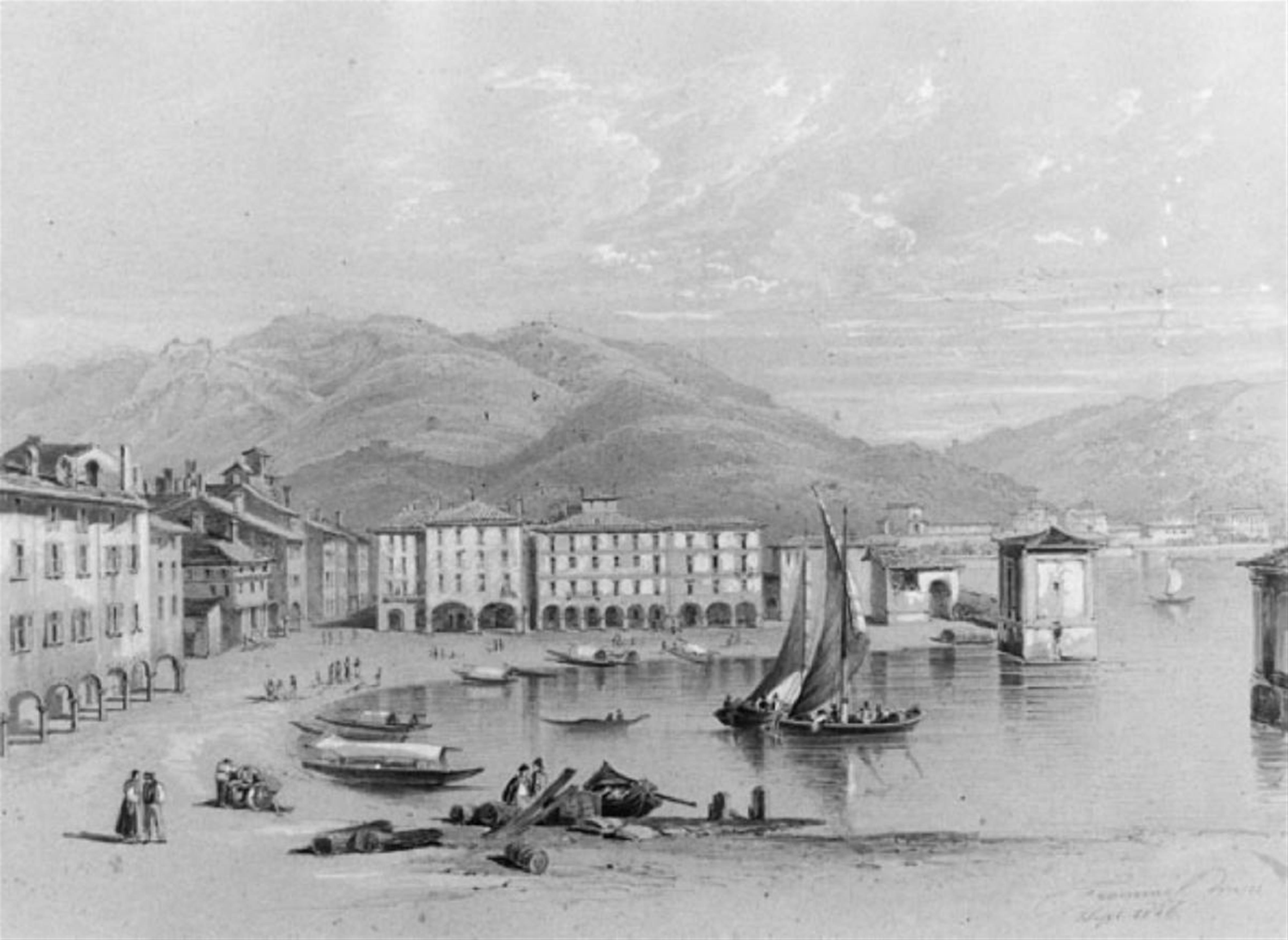 Carl Ludwig Frommel - BLICK AUF COMO. - image-1