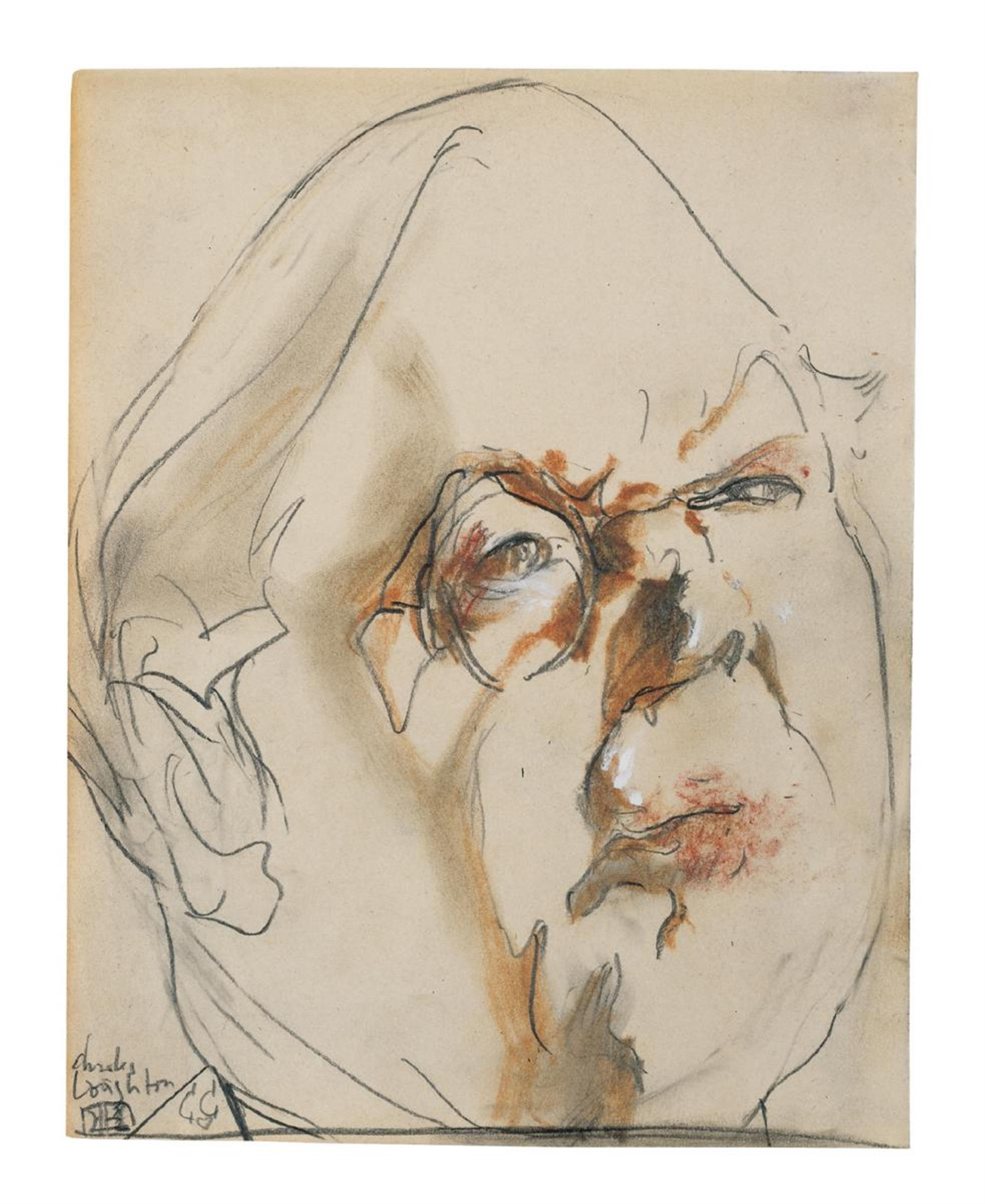 Horst Janssen - Portrait Charles Laughton - image-1