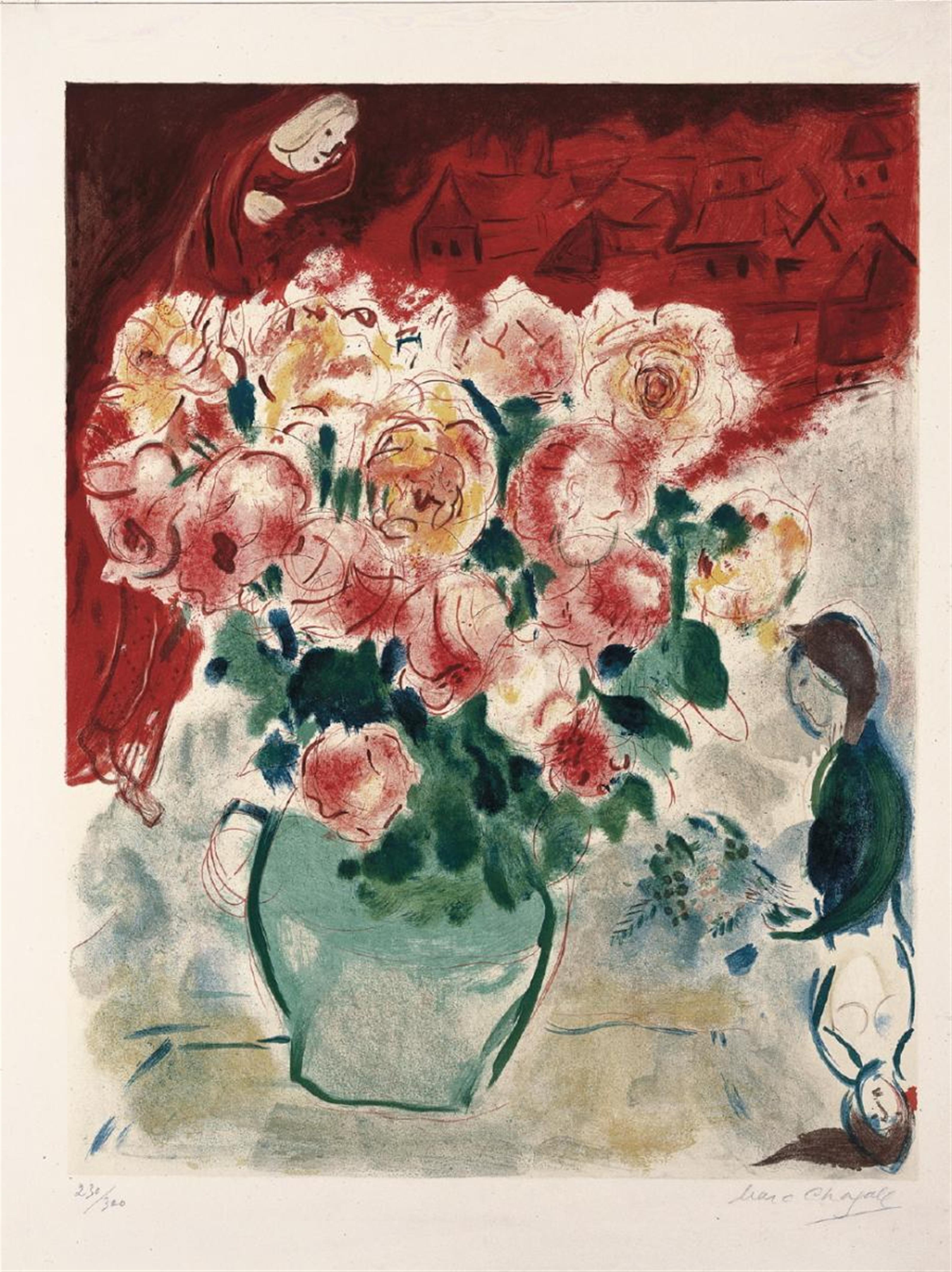 Nach Marc Chagall - Der Strauss - image-1