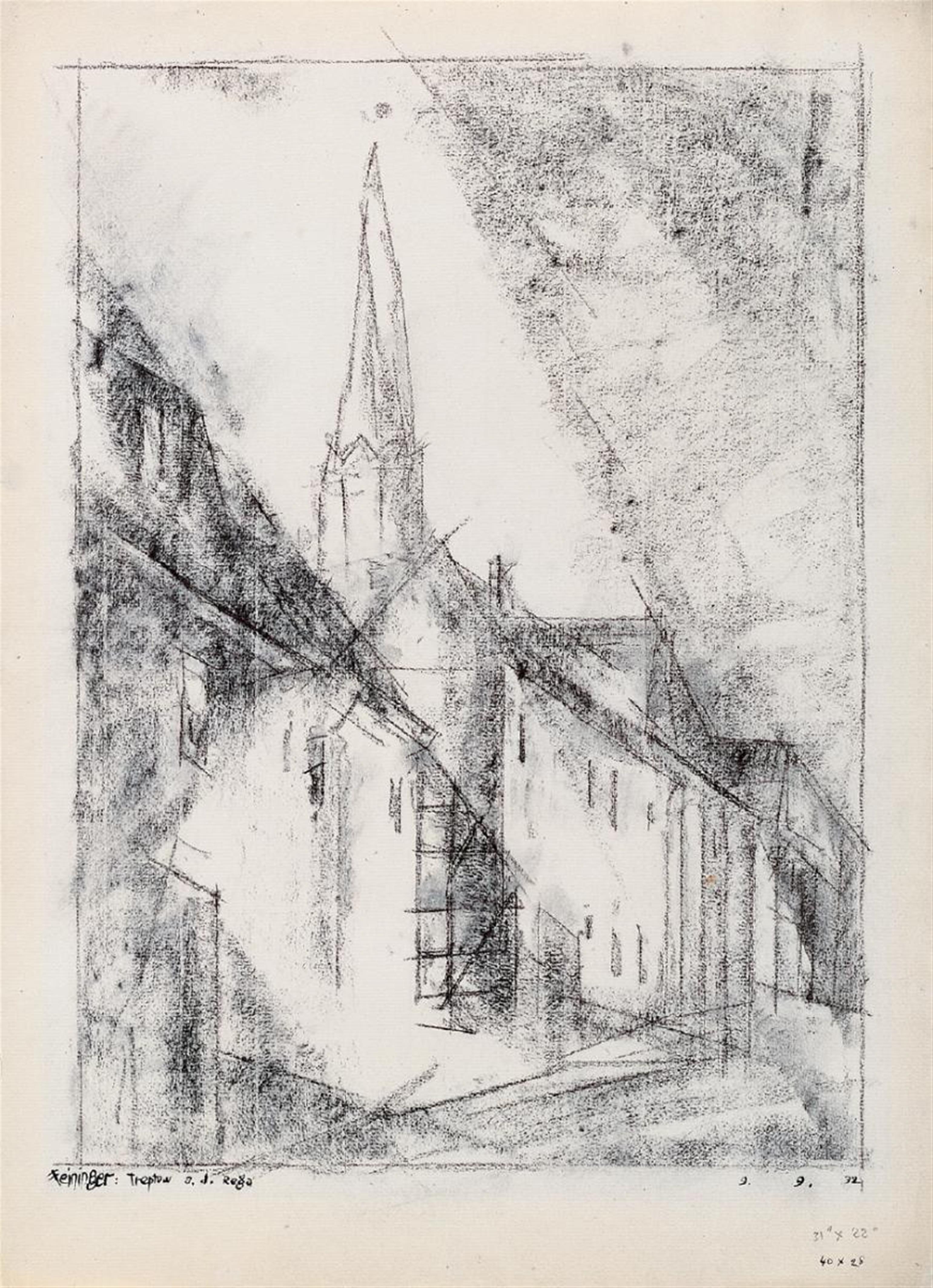 Lyonel Feininger - Strasse in Treptow an der Rega - image-2