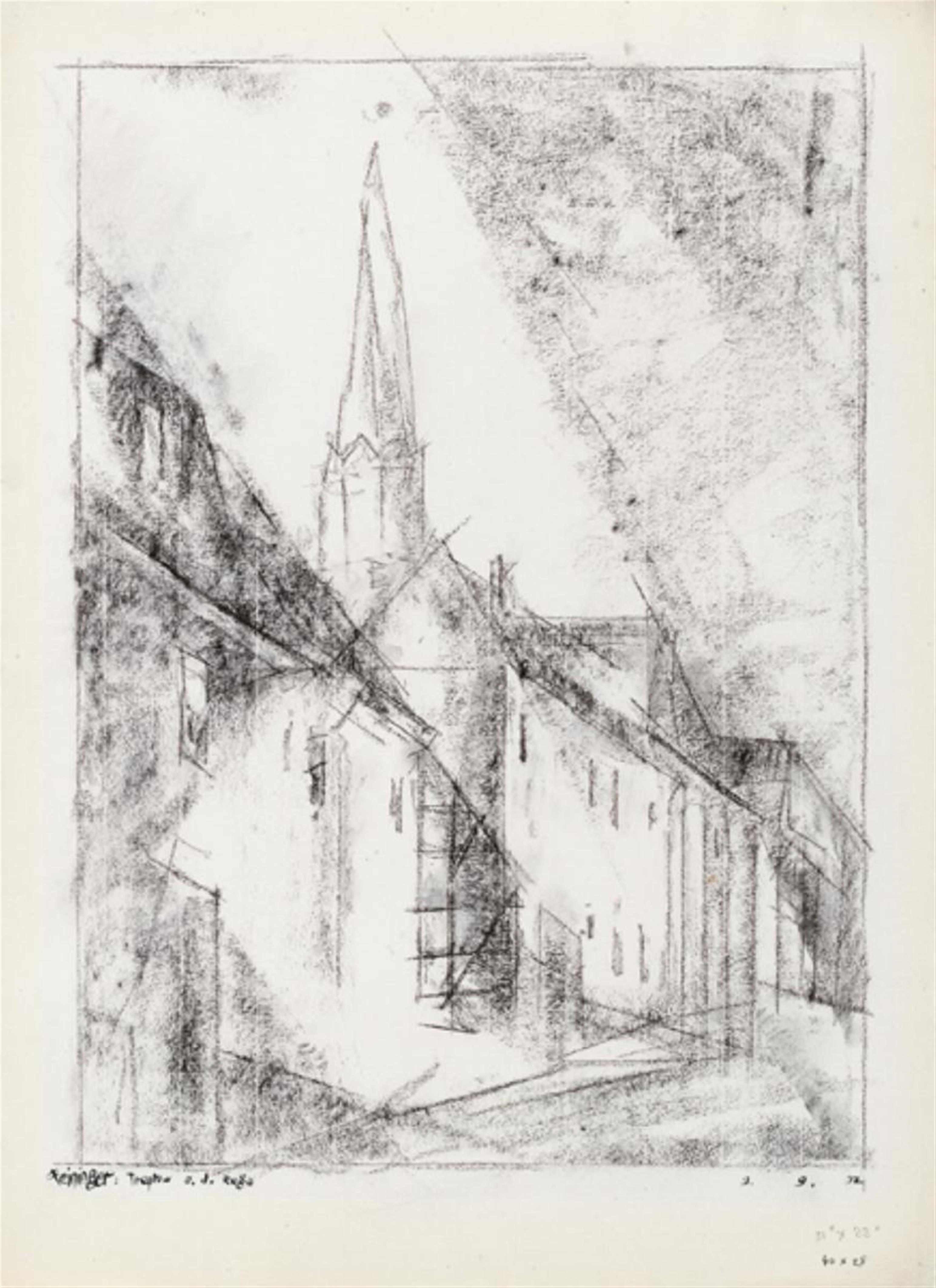 Lyonel Feininger - Strasse in Treptow an der Rega - image-1