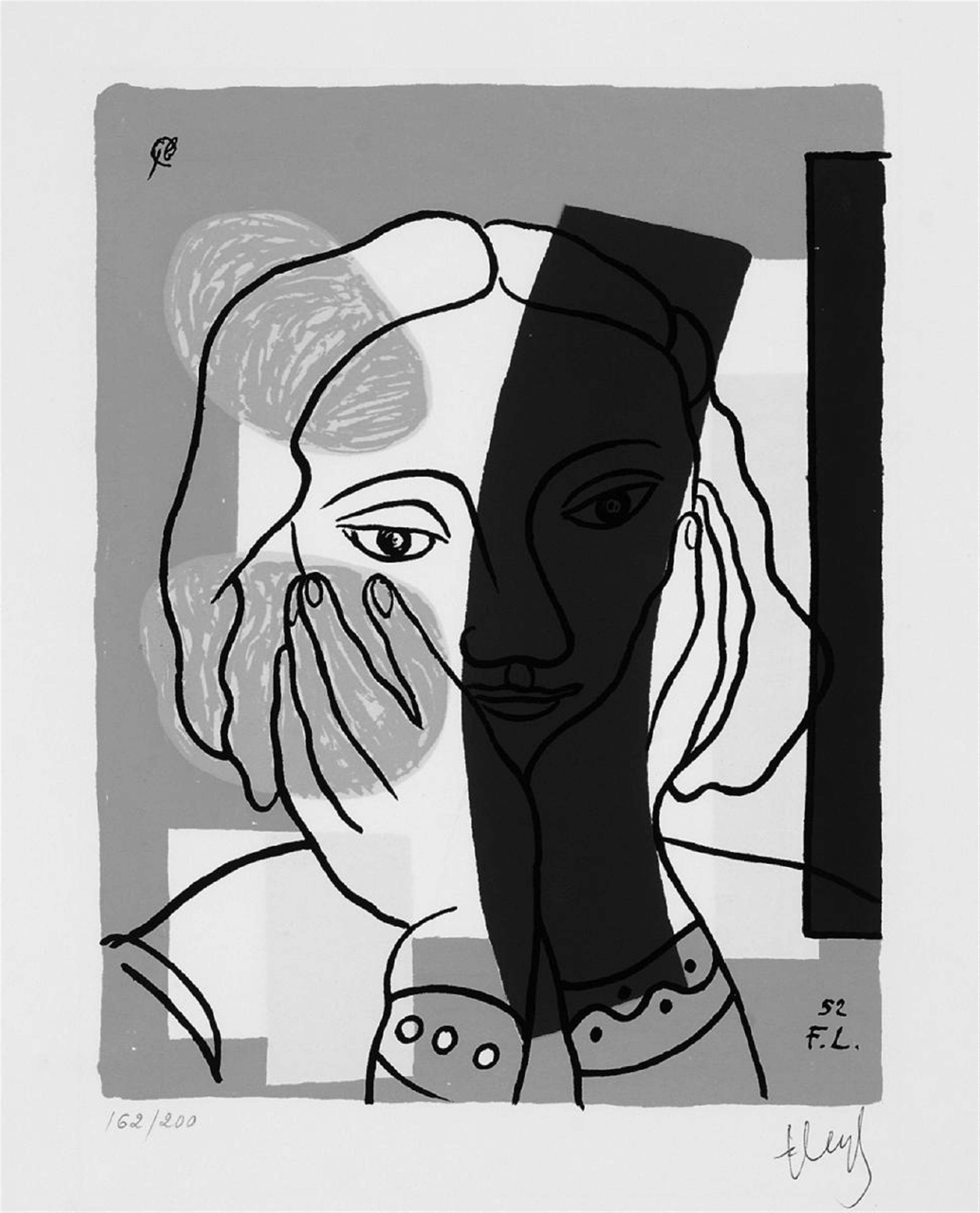 Nach Fernand Léger - Portrait de femme - image-1