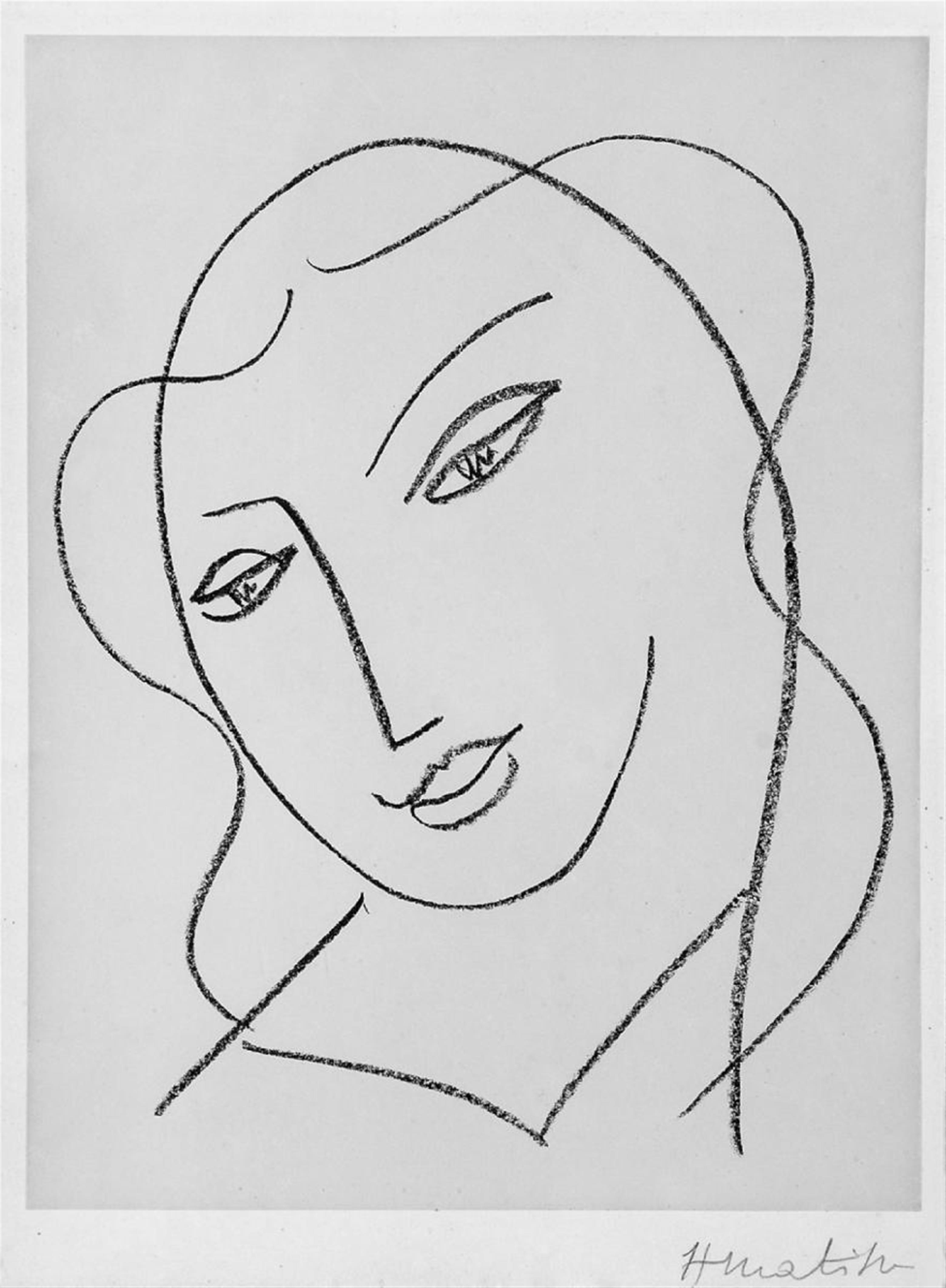 Henri Matisse - Tête Voilée - image-1