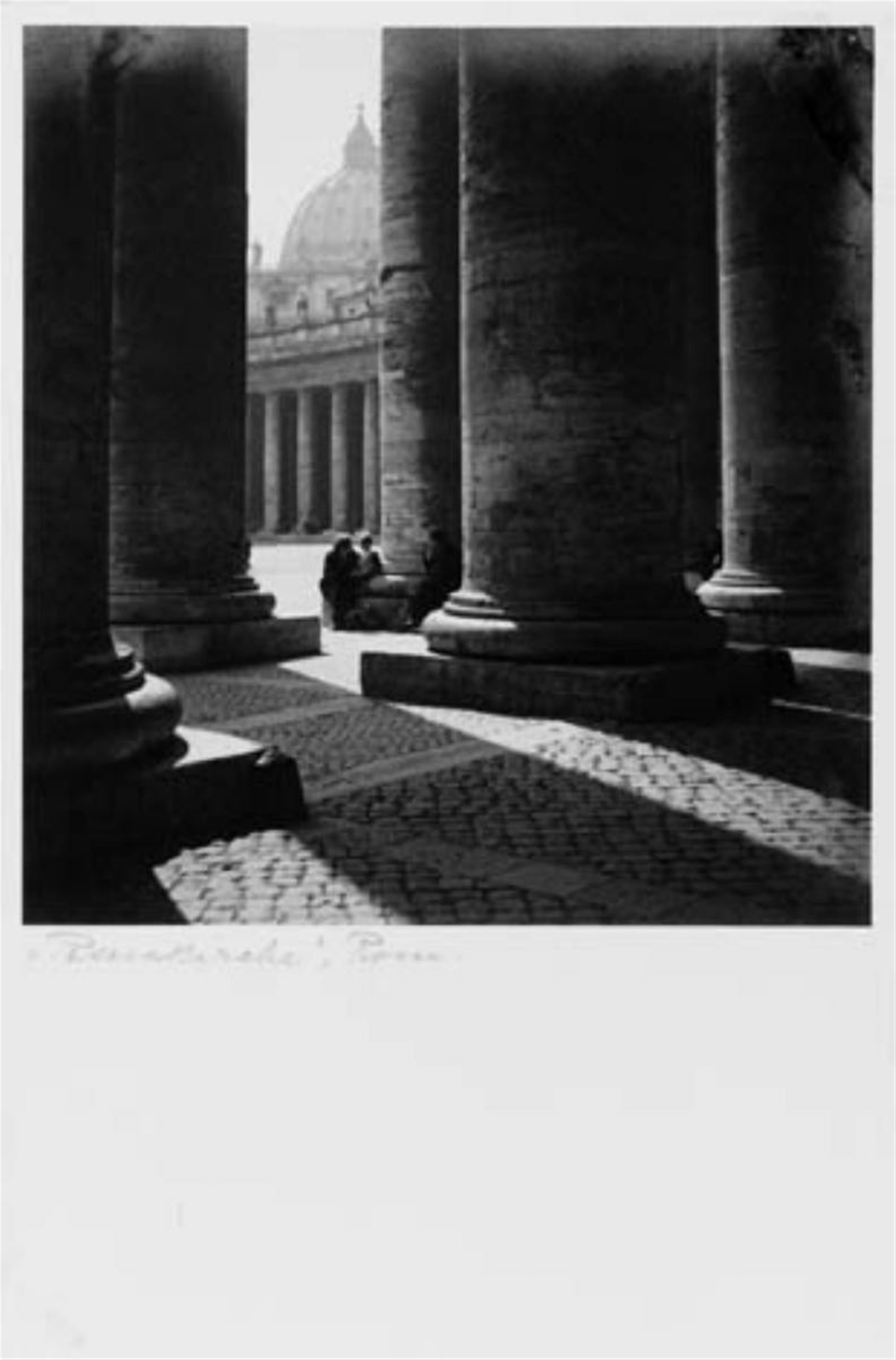 Rudolf Koppitz - Peterskirche, Rom - image-1