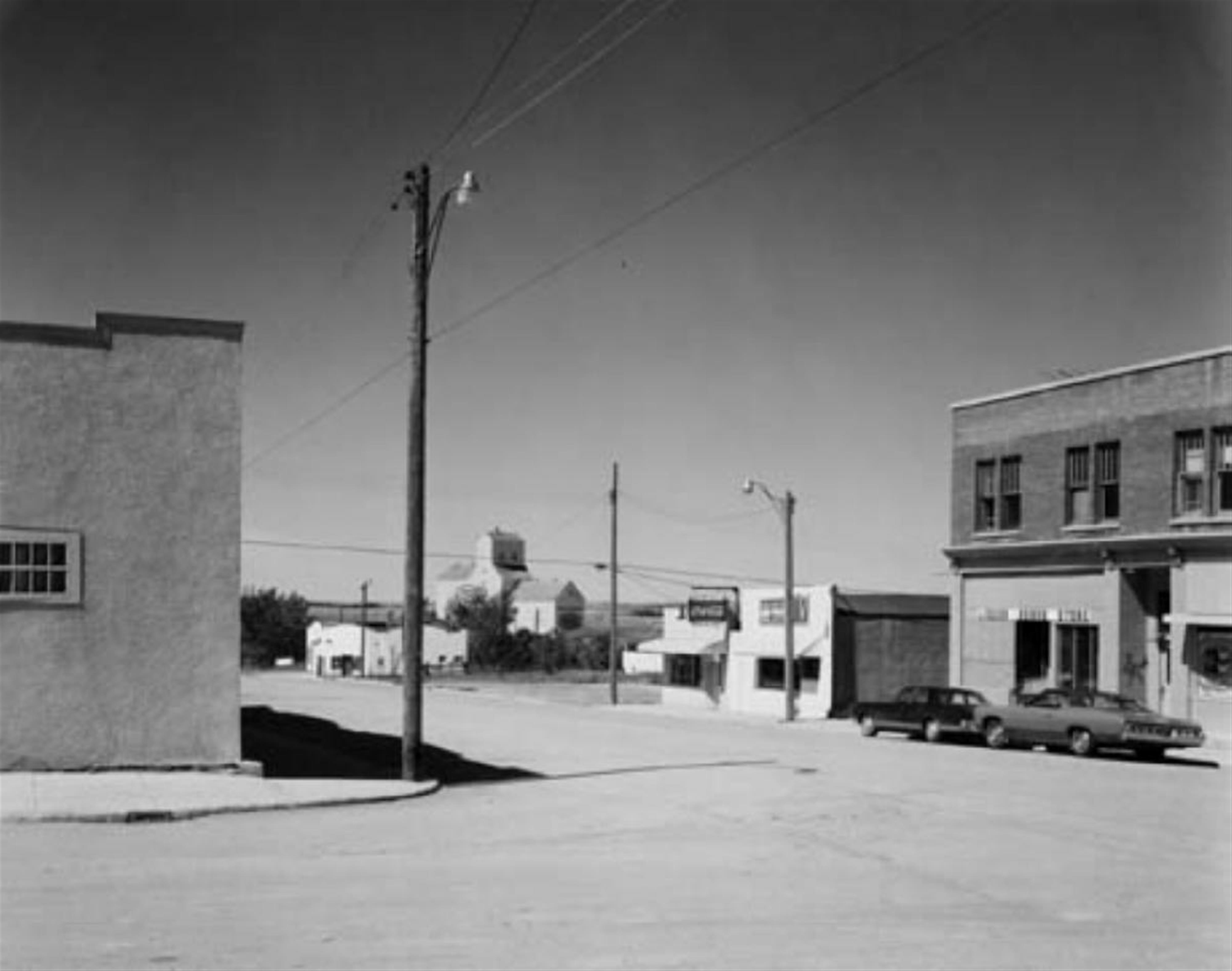 Stephen Shore - Main Street, Gull Lake, Saskatchewan 8/18/74, 1975 Alley Presidio, Texas, 2/21/75, 1975 Holden St. North Adams, Massachusetts 7/13/74, 1975 - image-1