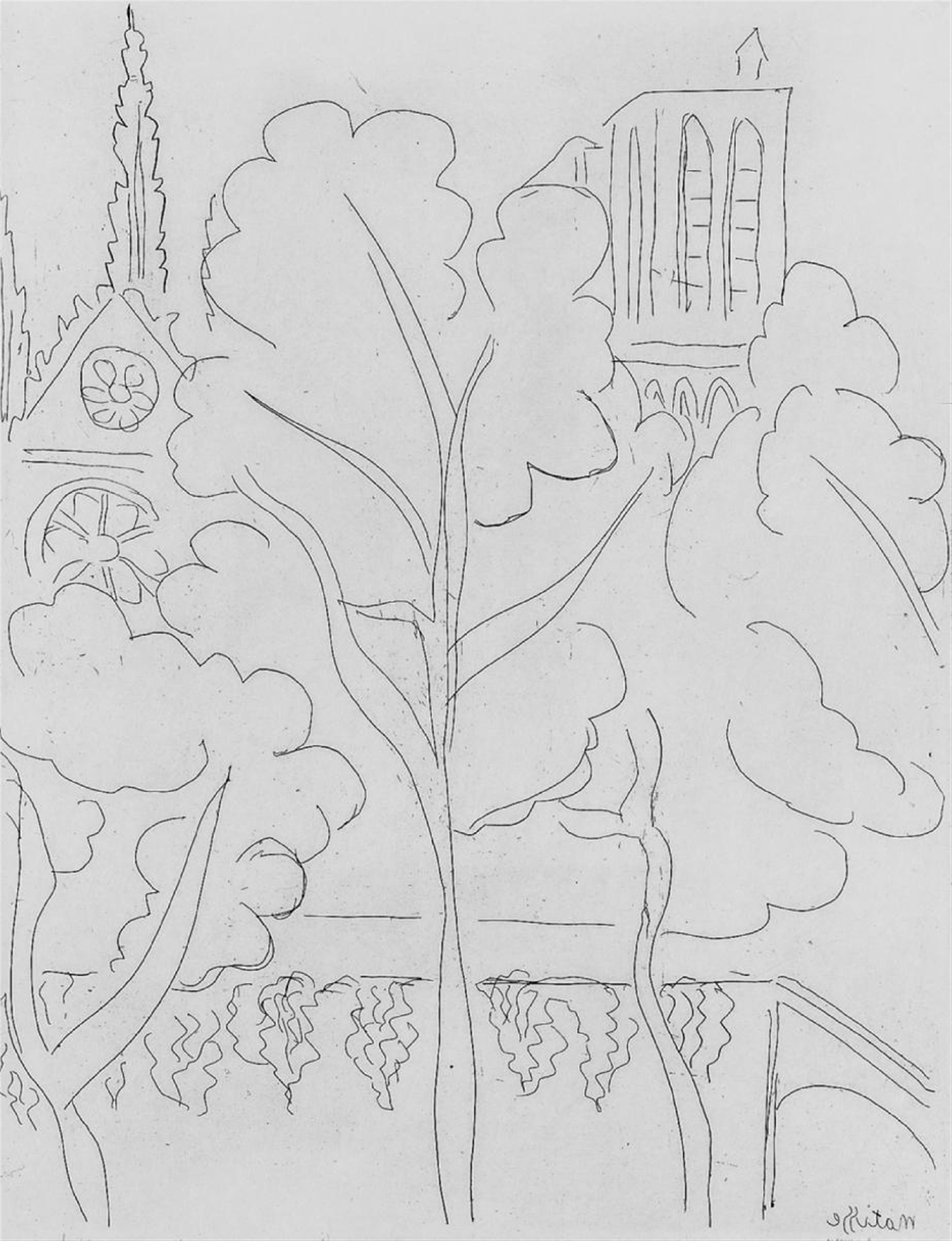 Henri Matisse - La Cité - Notre-Dame - image-1