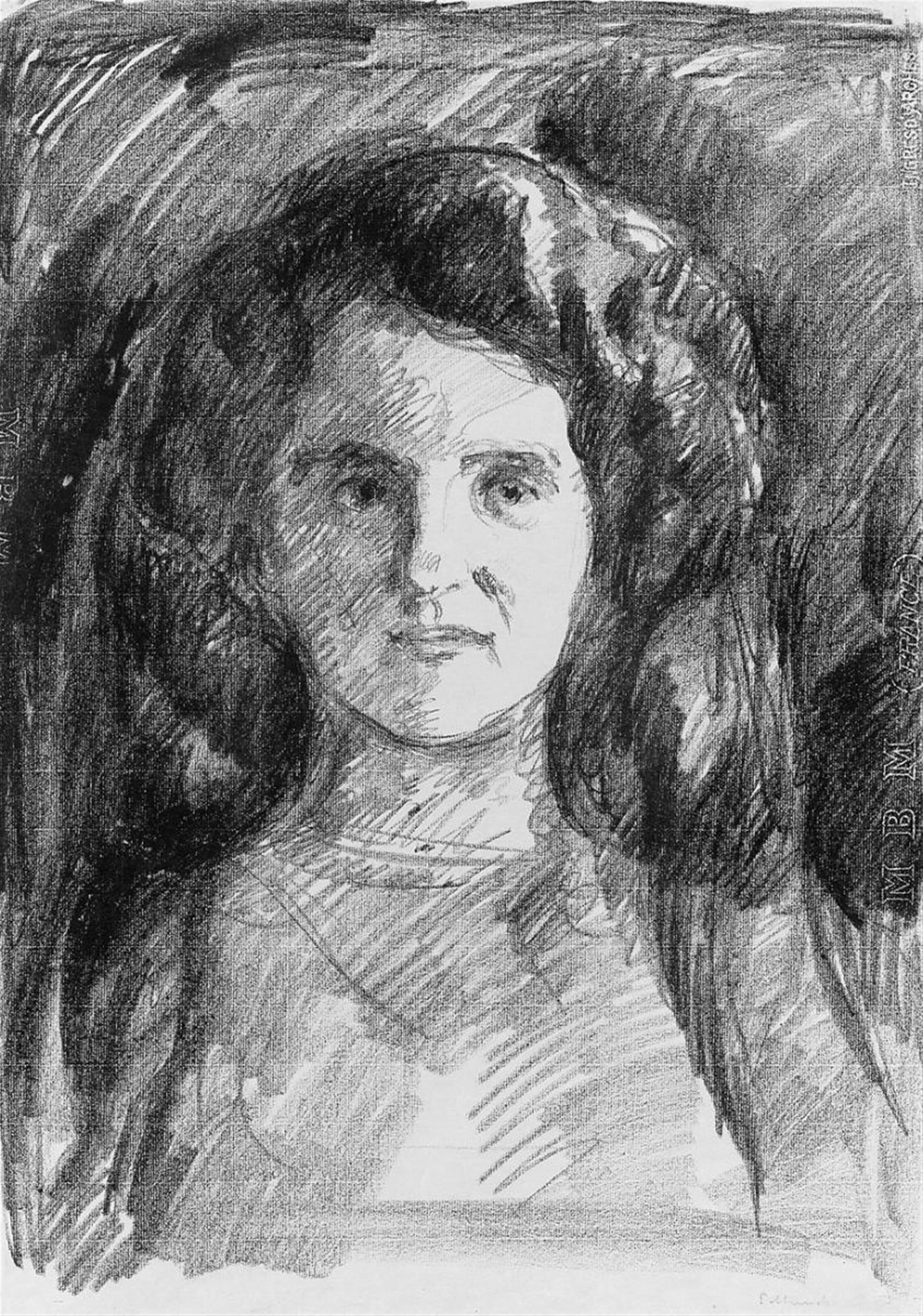 Edvard Munch - Dänische Dame - image-2