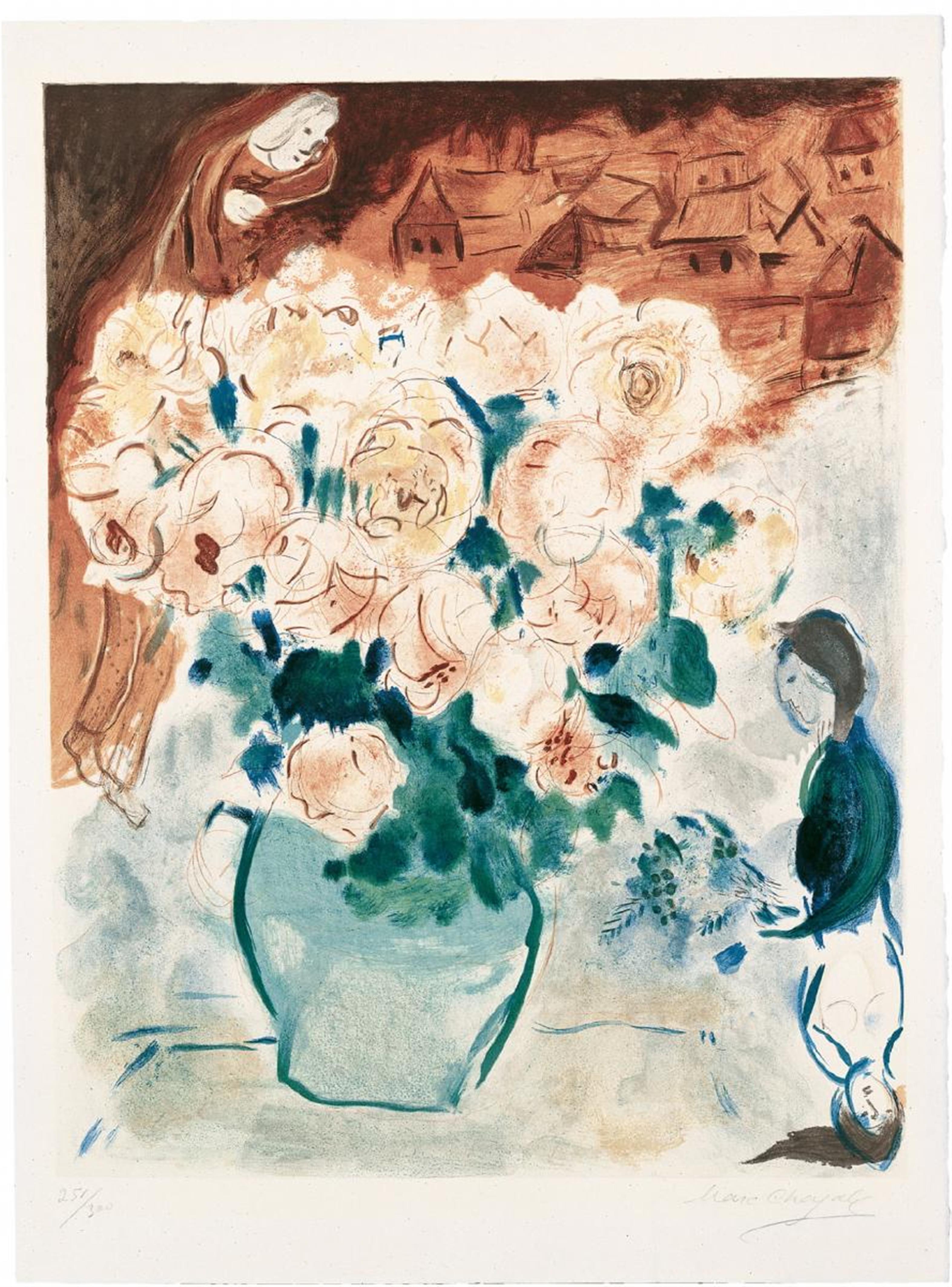 Nach Marc Chagall - Le Bouquet - image-1