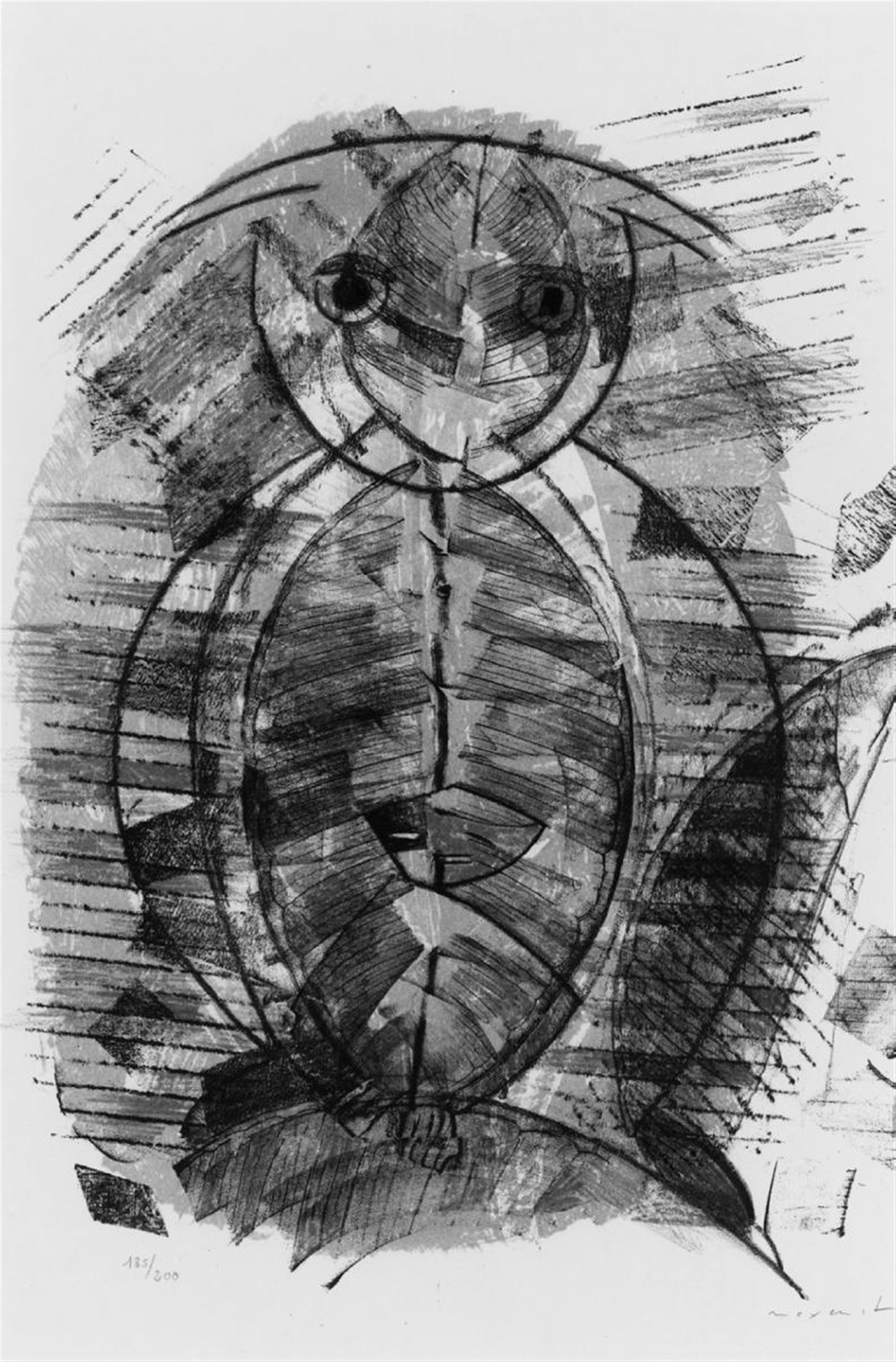 Max Ernst - Hibou-Arlequin - image-1