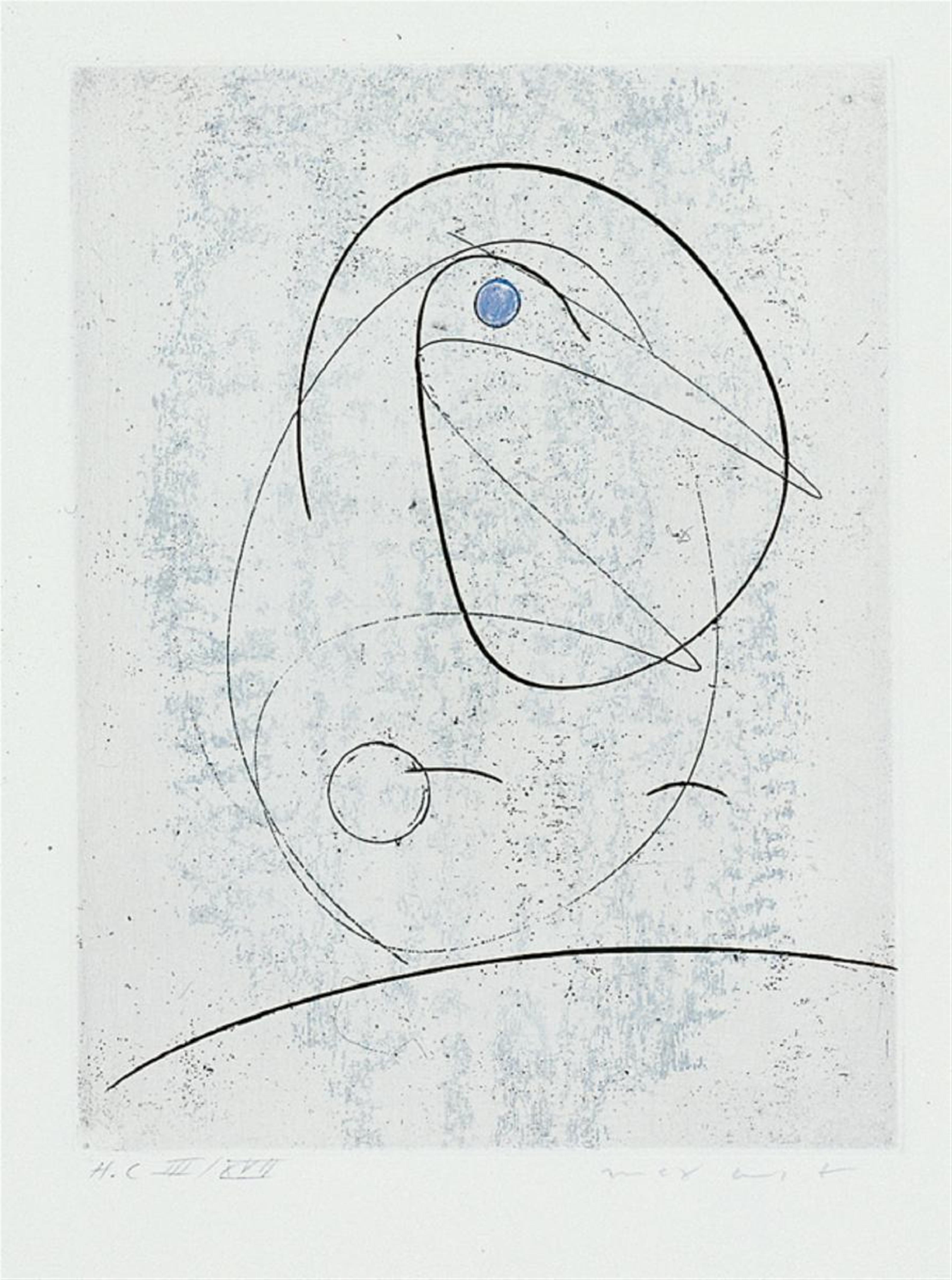 Max Ernst - L'Oiseau Bleu, Studie für Gemini - image-1