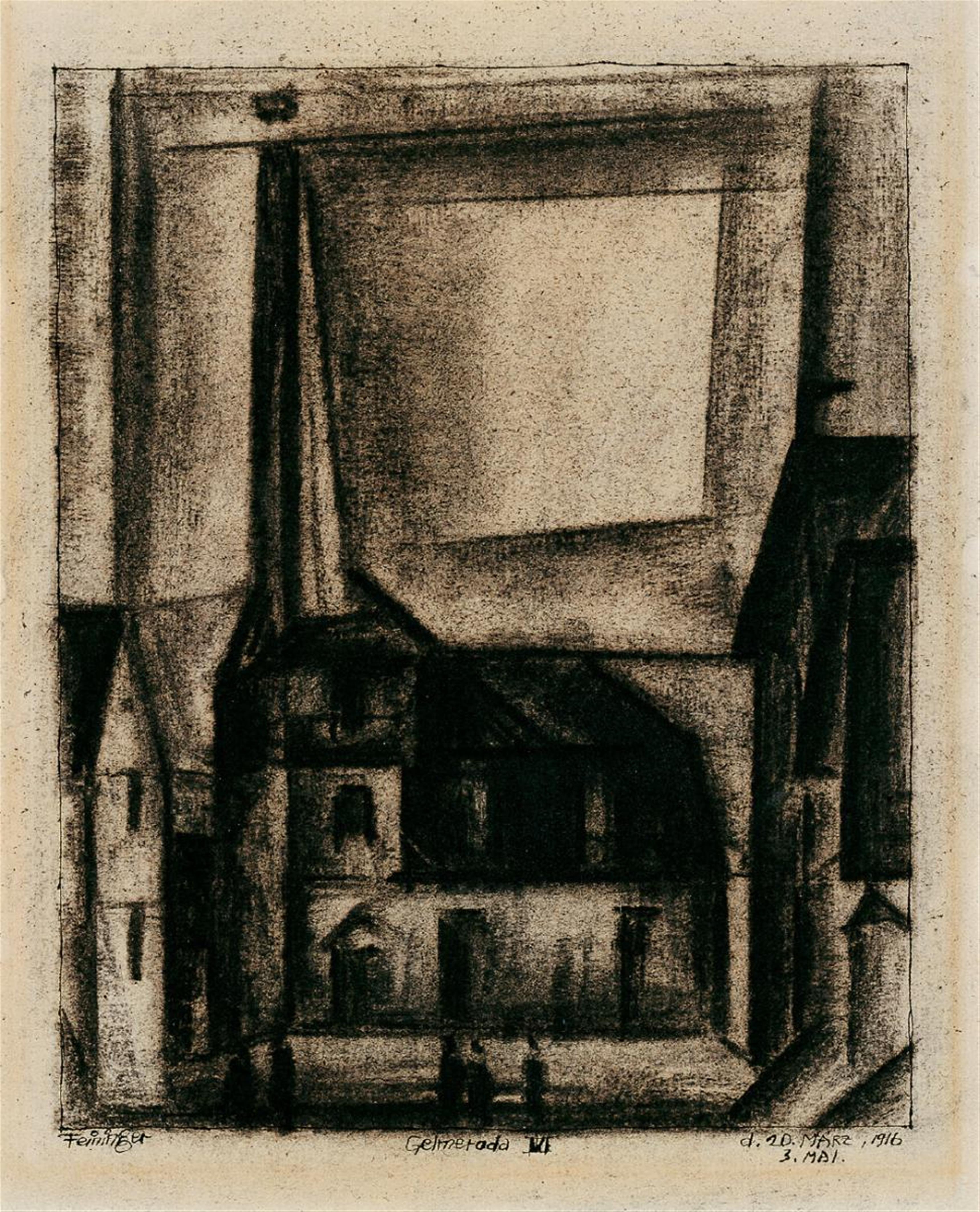 Lyonel Feininger - Gelmeroda VI - image-1