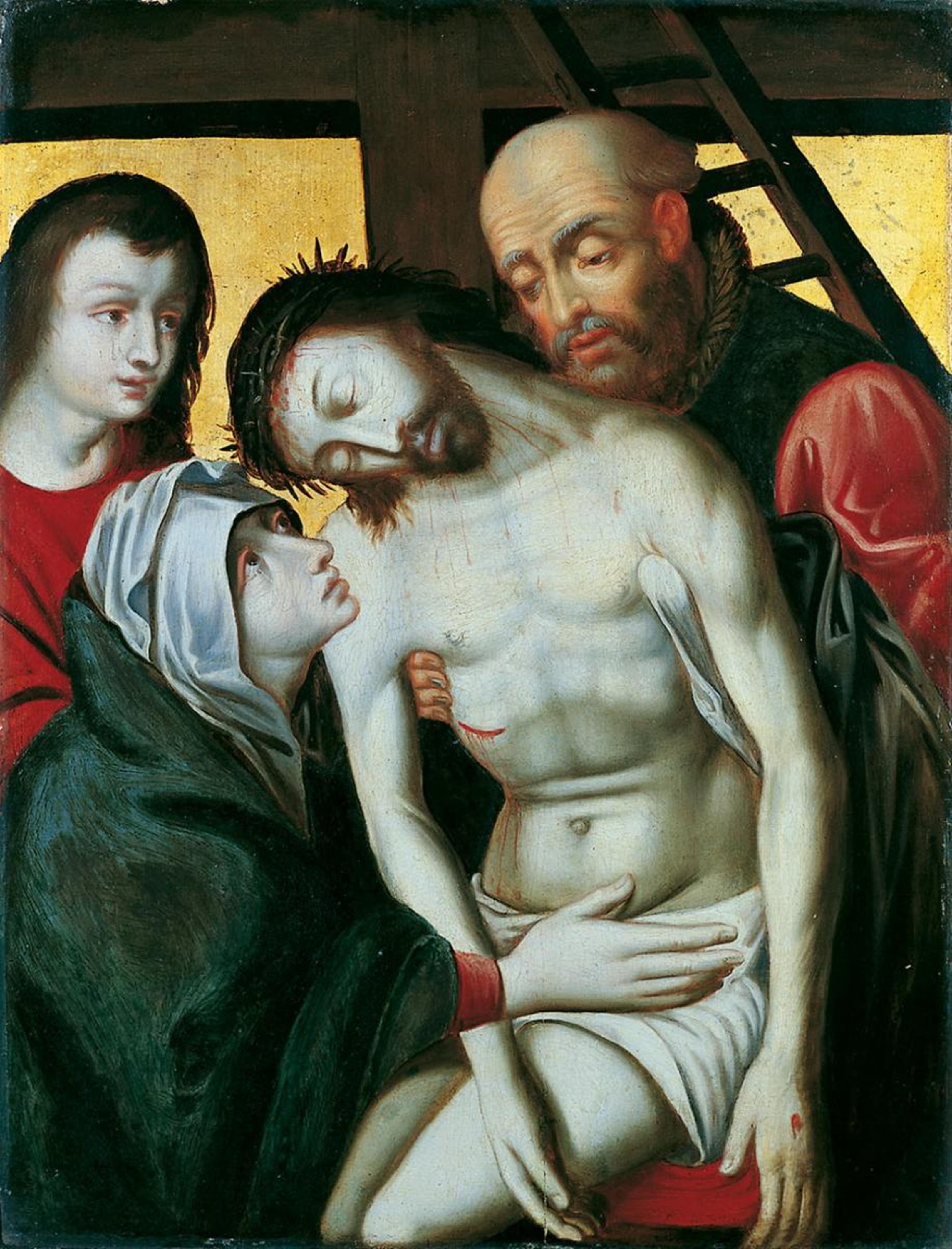 Rogier van der Weyden, Nachfolge - DIE KREUZABNAHME. - image-2