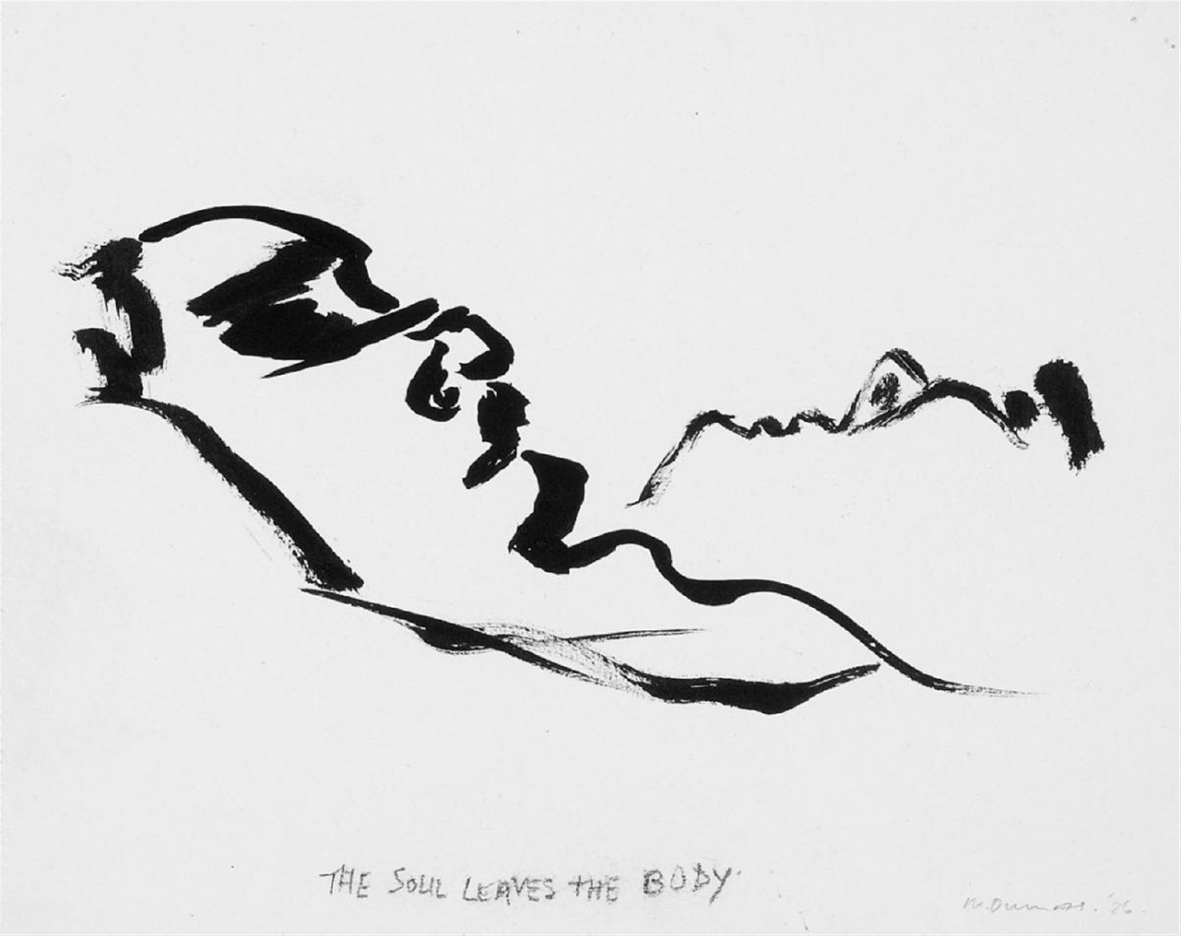 Marlene Dumas - The Soul leaves the Body - image-1