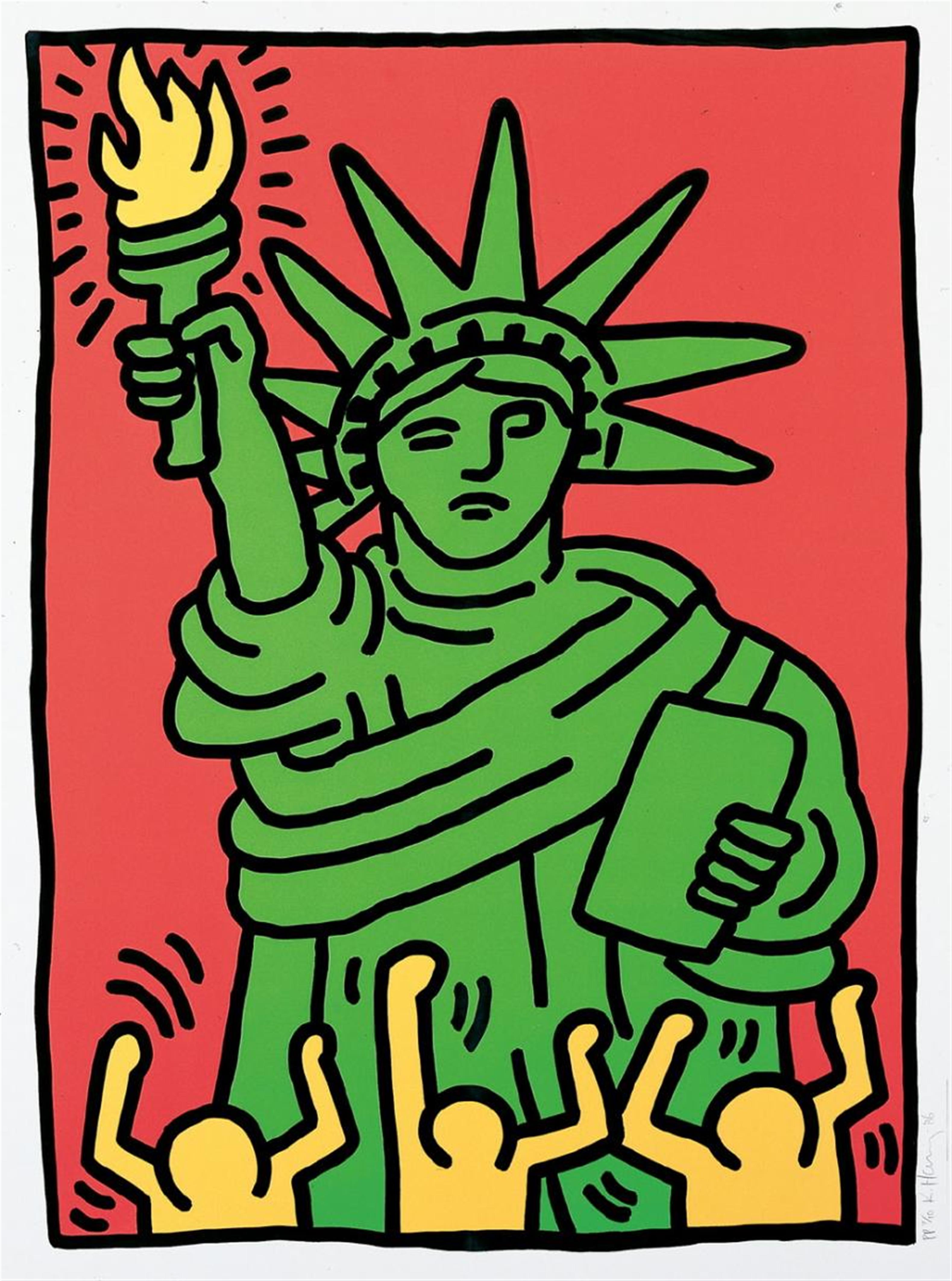 Keith Haring - Statue of Liberty - image-1