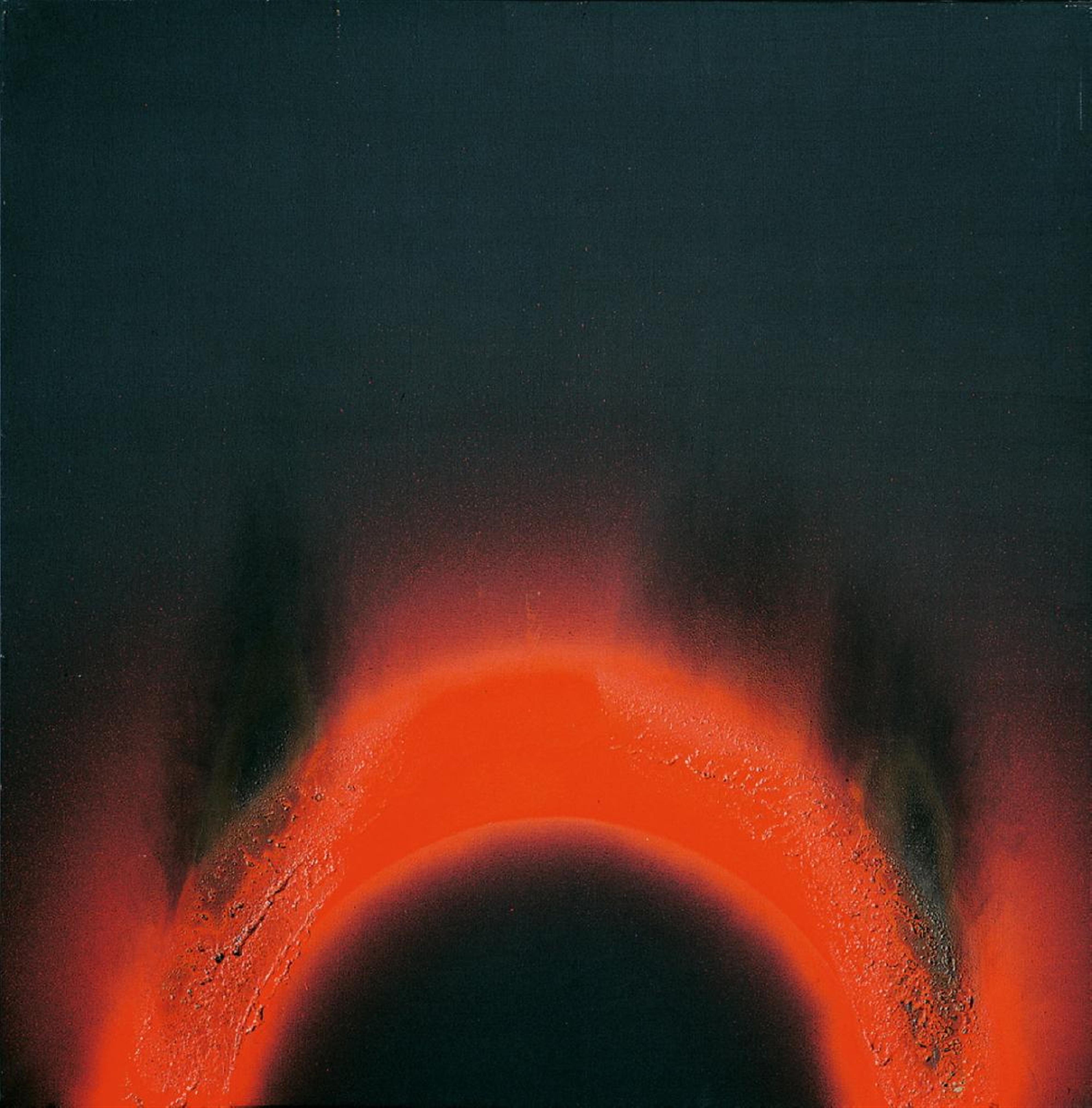 Otto Piene - Regenbogen und grüne Flammen - image-1