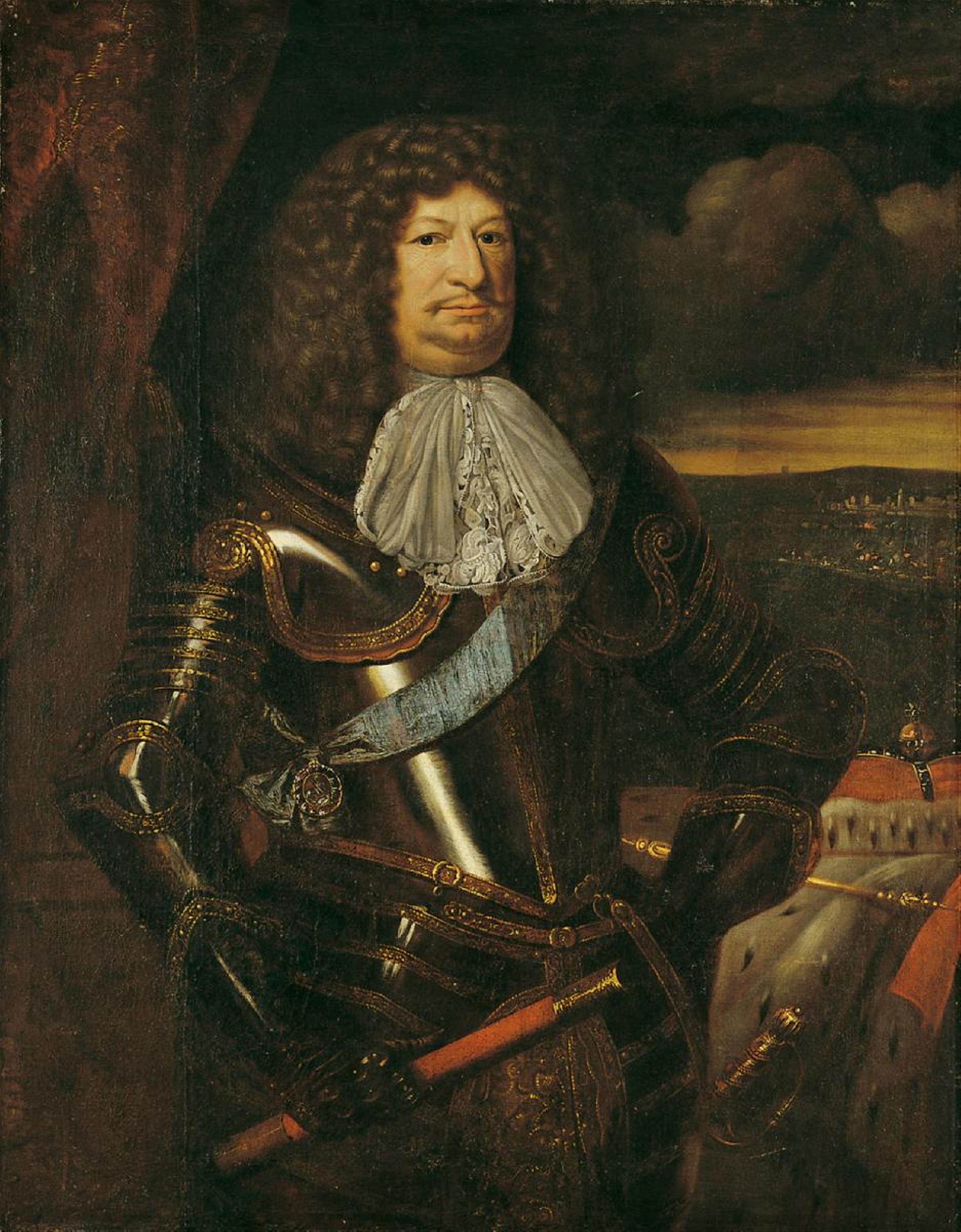 Jacques Vaillant - BILDNIS DES KURFÜRSTEN FRIEDRICH WILHELM VON BRANDENBURG, GENANNT DER GROSSE KURFÜRST (1620-1688). - image-1