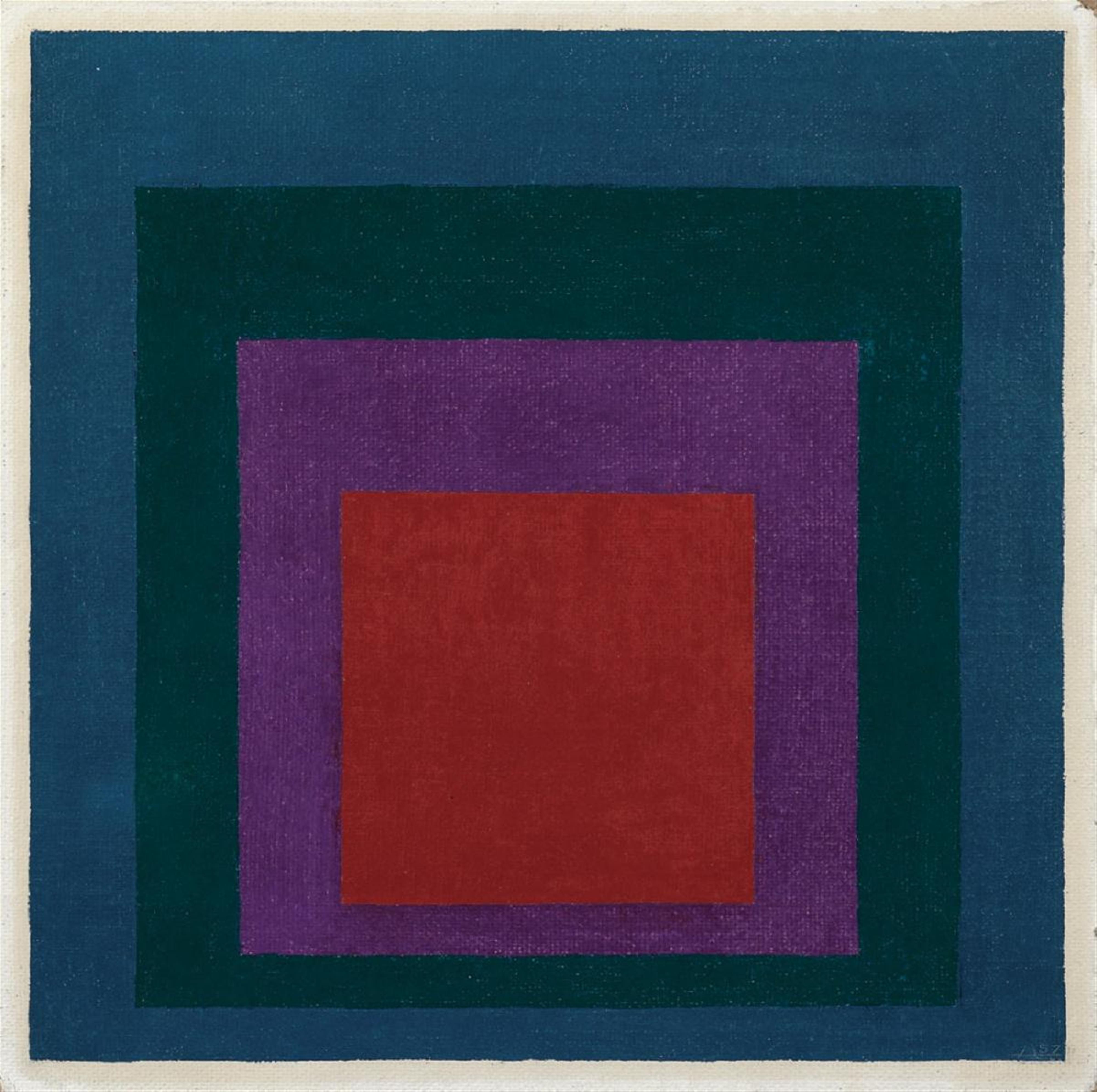 Josef Albers - Study to Homage to the Square: "Lighting up" - image-1