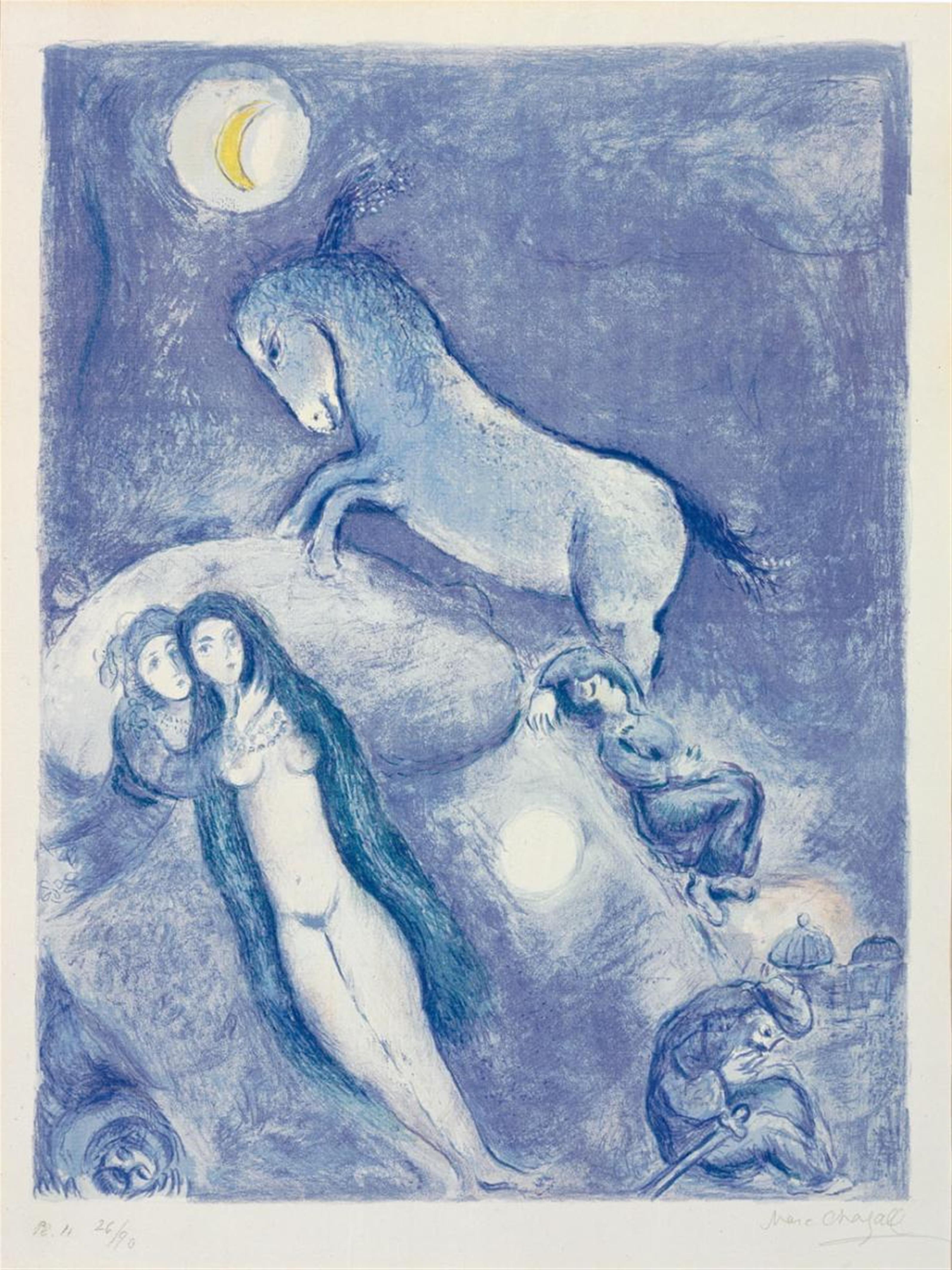 Marc Chagall - He went up to the couch and found a young lady asleep - image-1