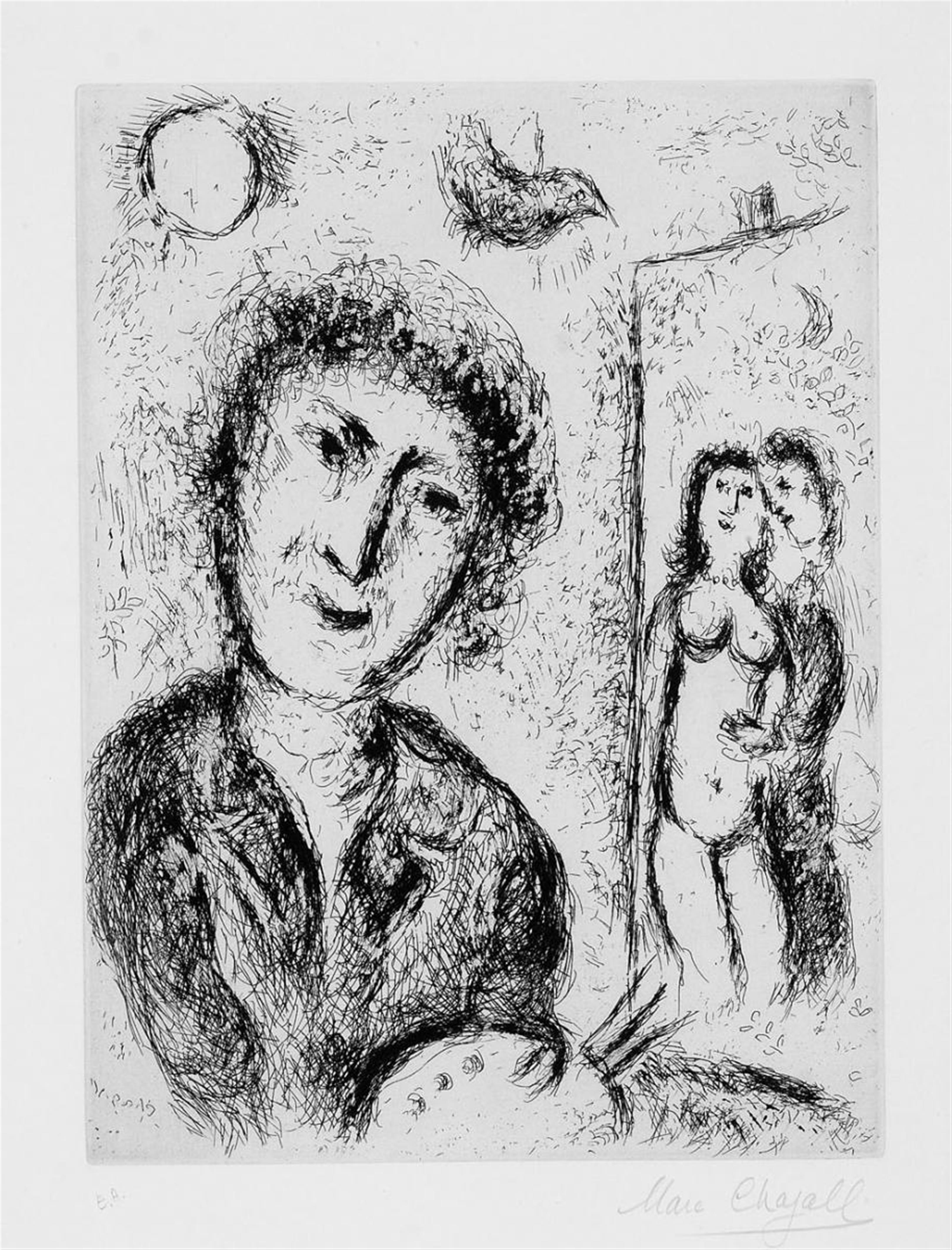 Marc Chagall - Autoportrait - image-1