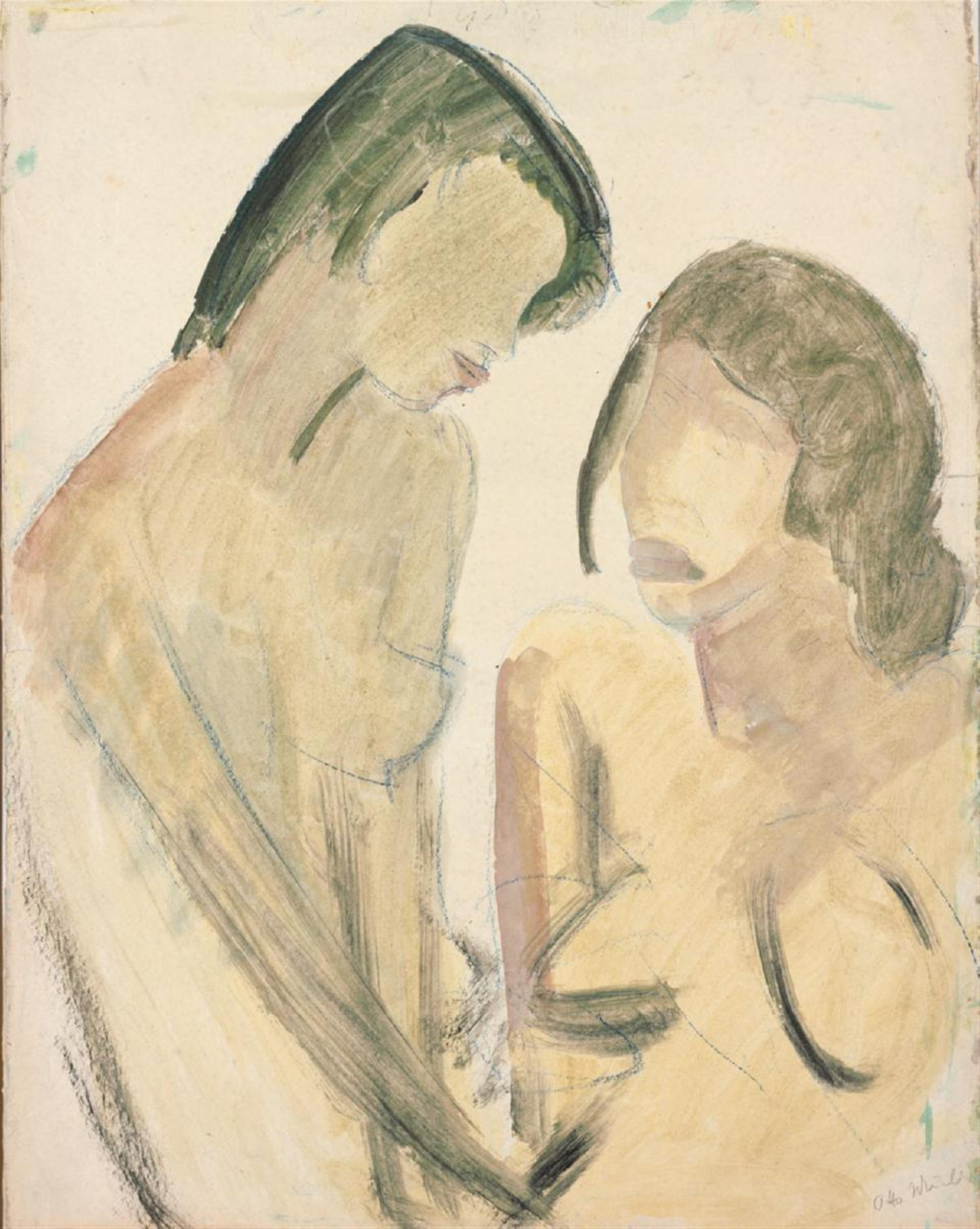 Otto Mueller - Zwei weibliche Akte - image-1
