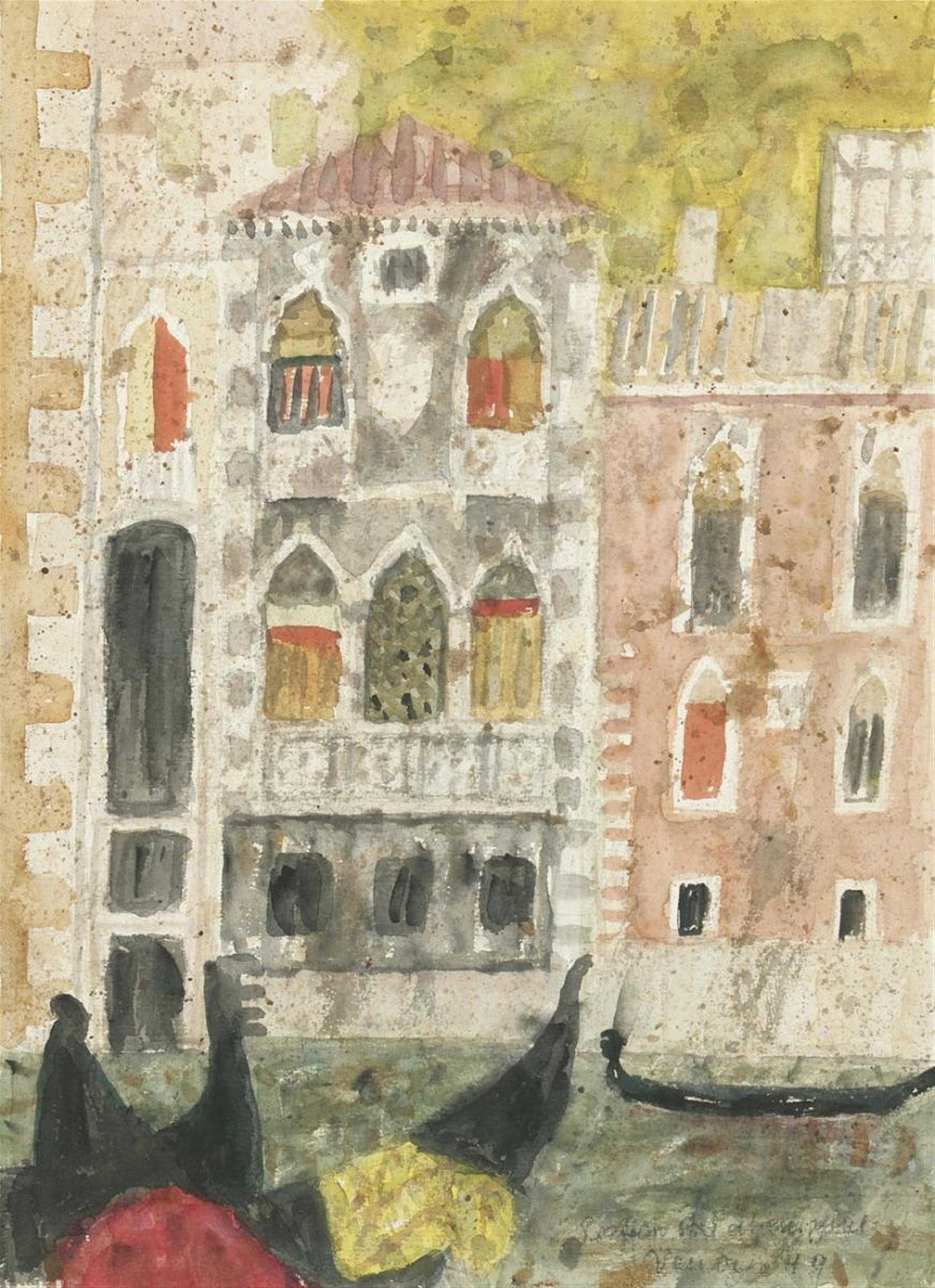 Max Peiffer Watenphul - Venedig - Cà de Desdemona - image-1