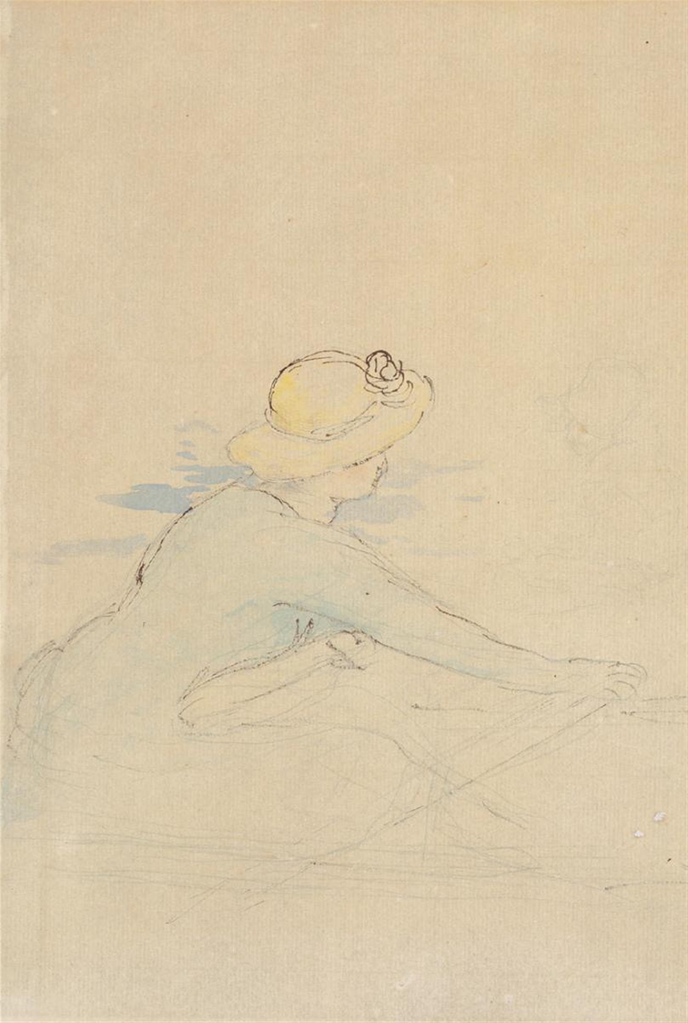 Pierre-Auguste Renoir - Jeune Femme en bateau - image-1