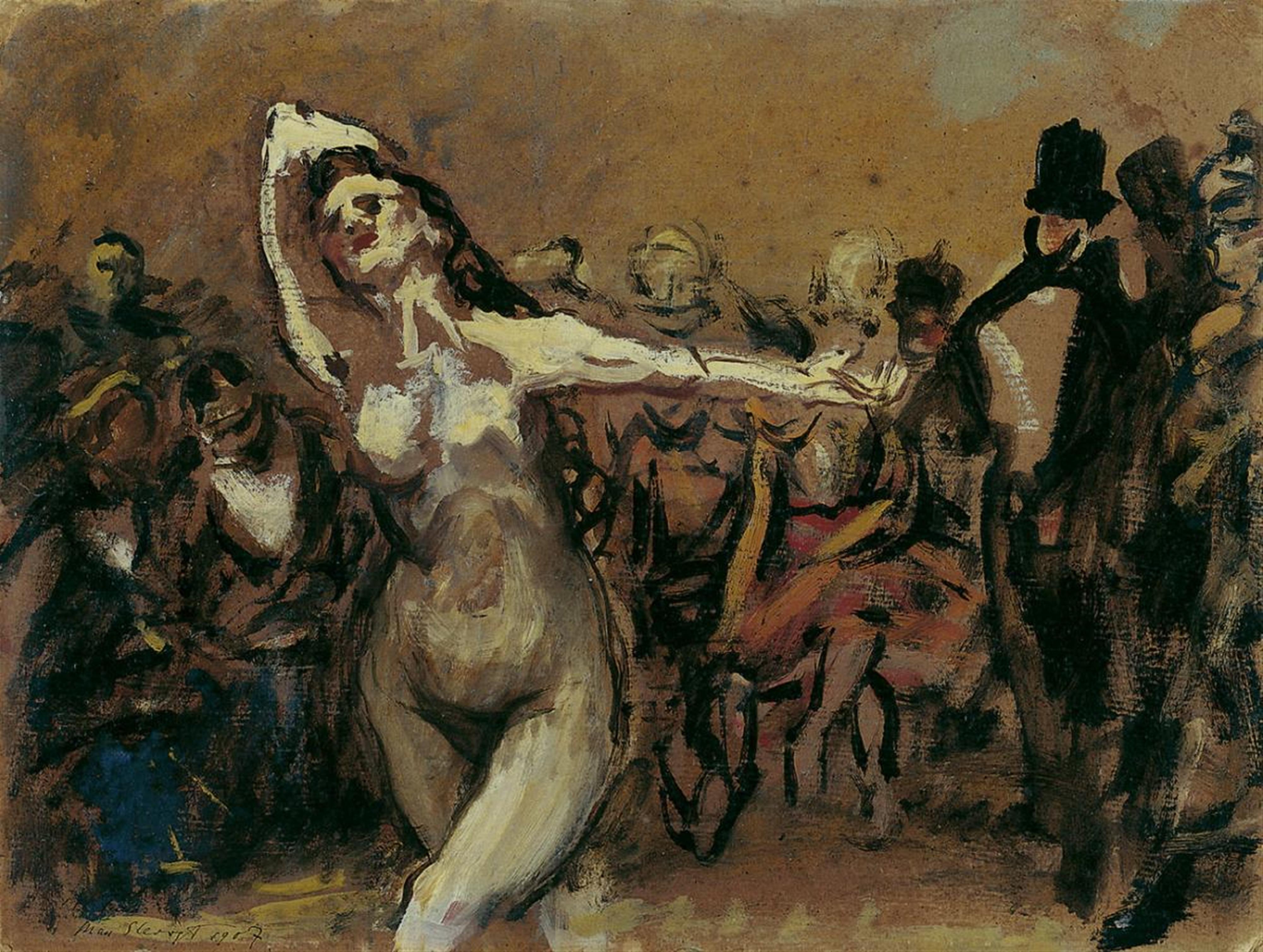 Max Slevogt - Tänzerin à la Daumier - image-2