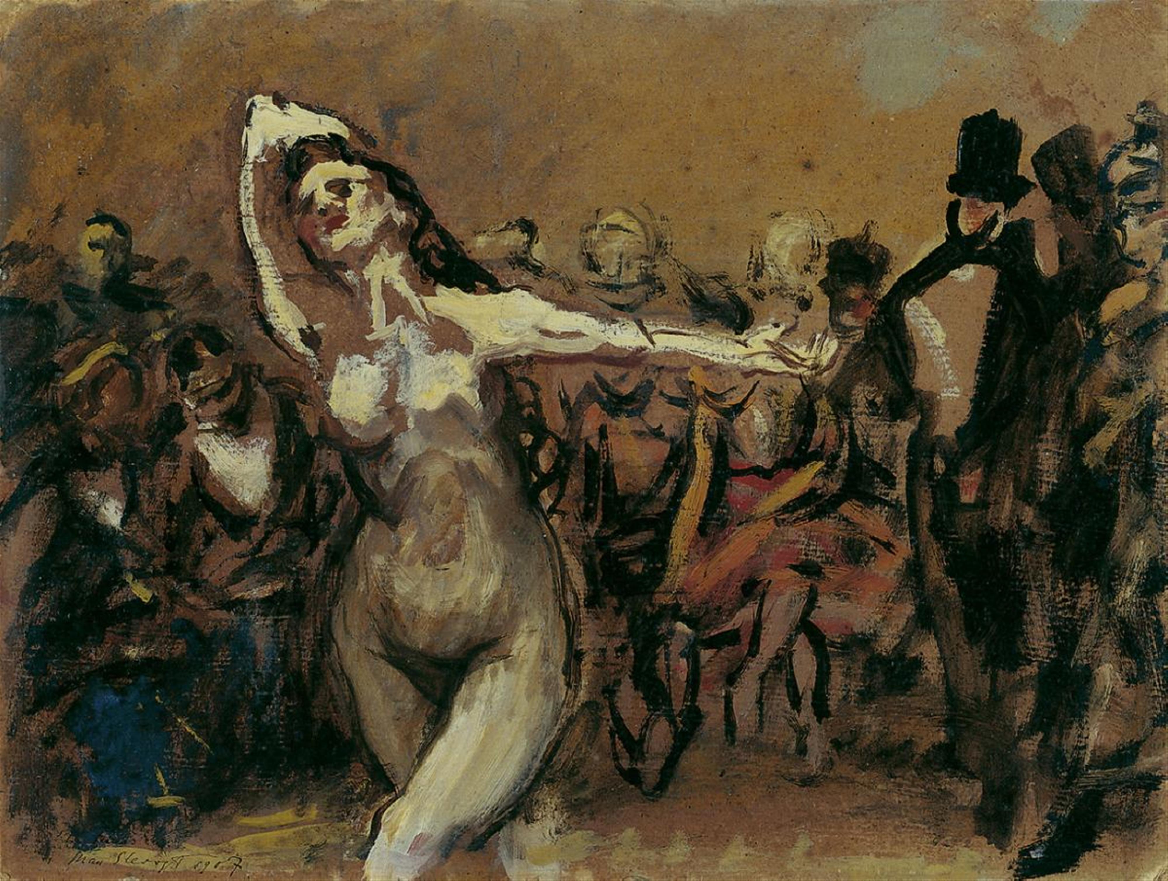 Max Slevogt - Tänzerin à la Daumier - image-1