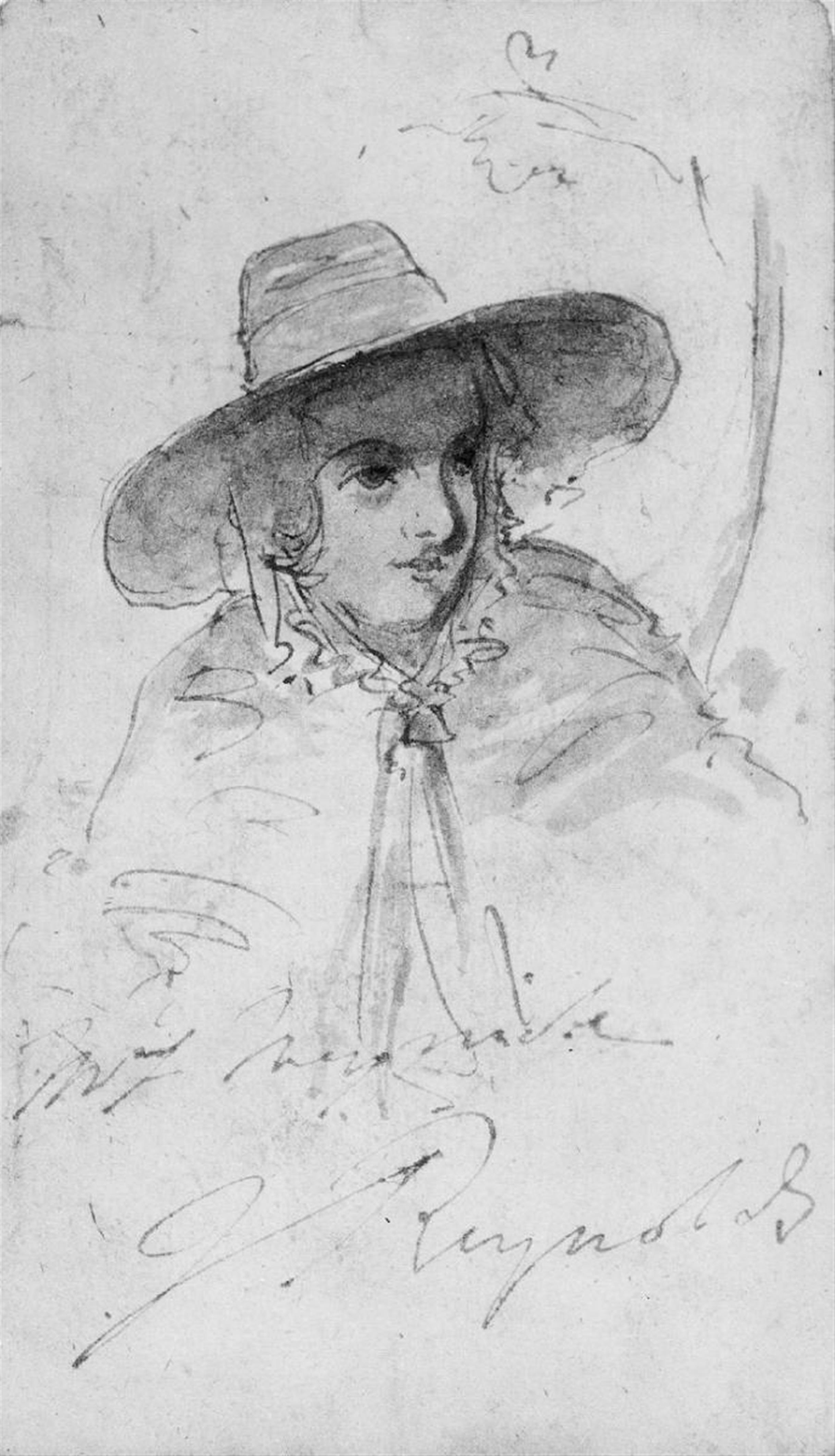 Sir Joshua Reynolds - BILDNIS MRS. MEYRICK - image-1