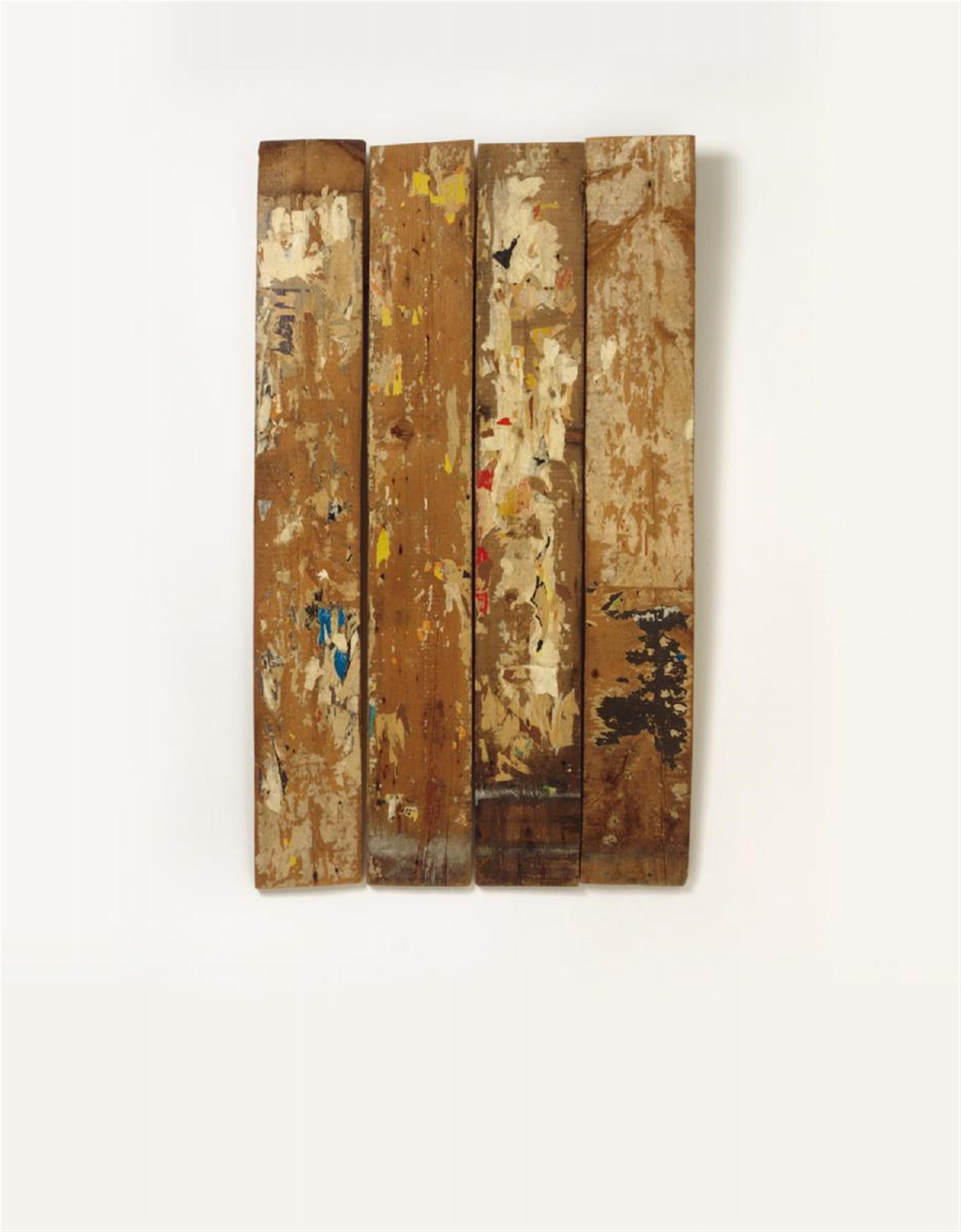 Raymond Hains - Palissade de 4 planches - image-1