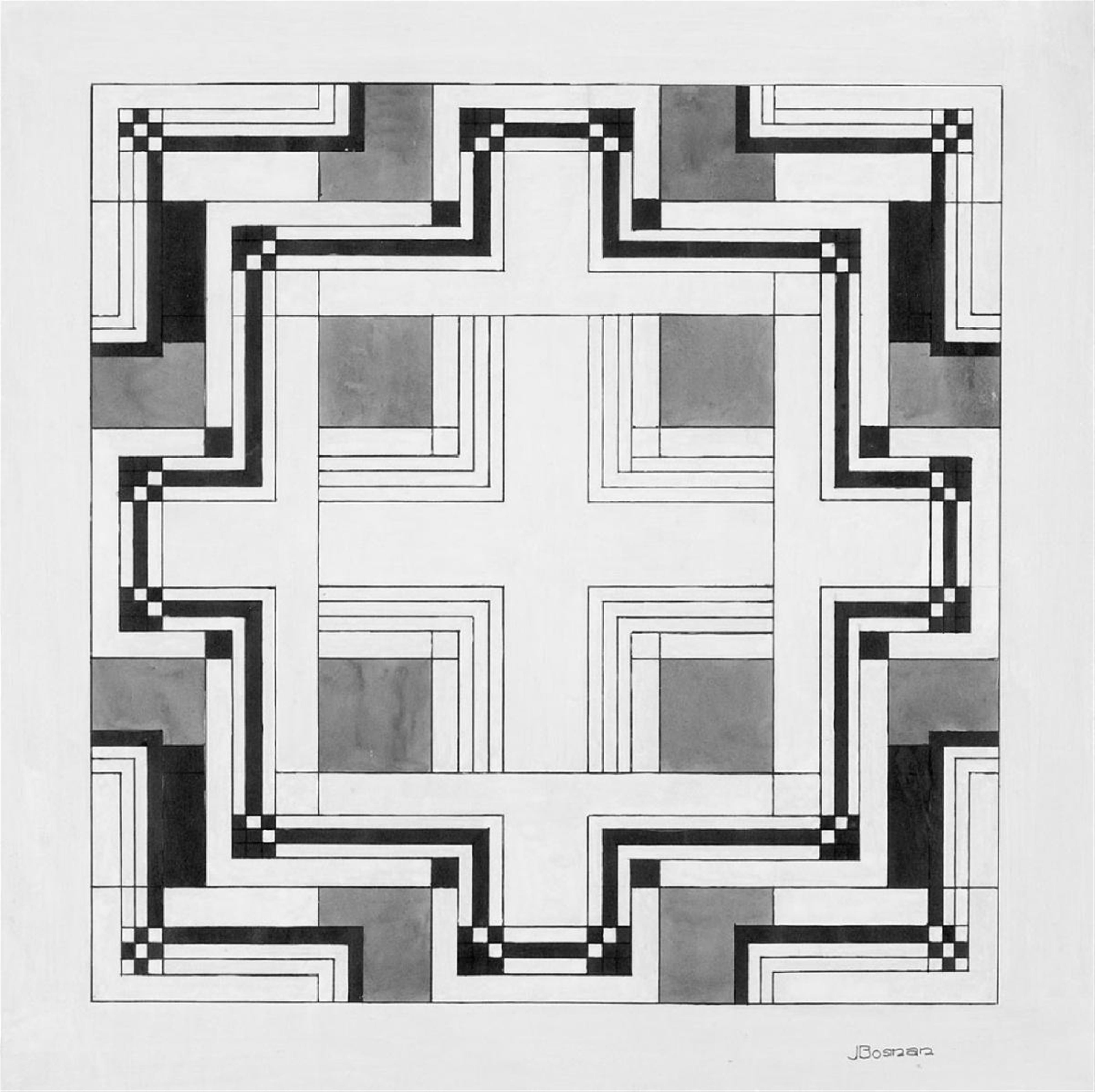 Jacob Bosman - Geometrische Komposition - image-1
