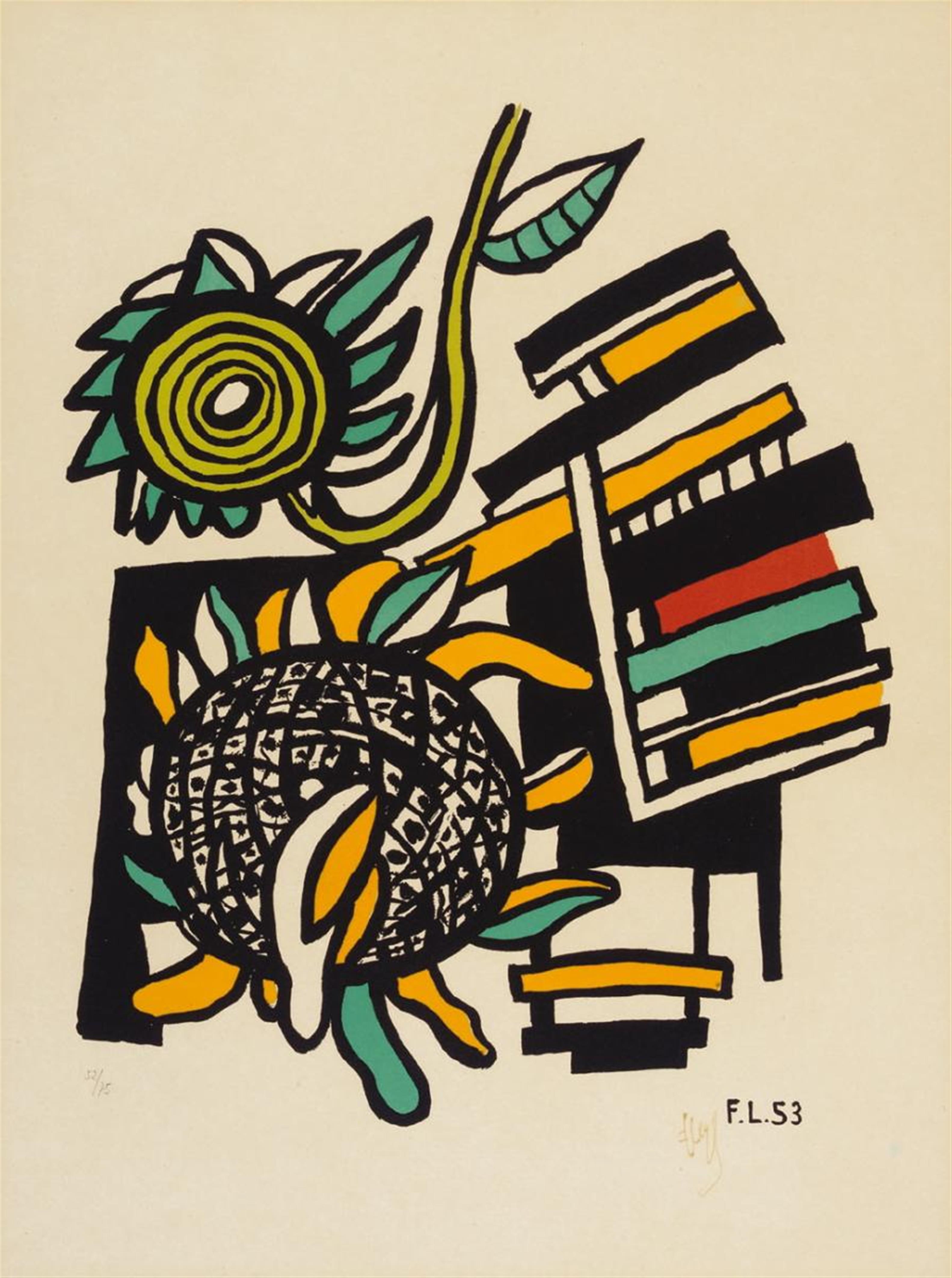 Fernand Léger - Les deux tournesols - image-1
