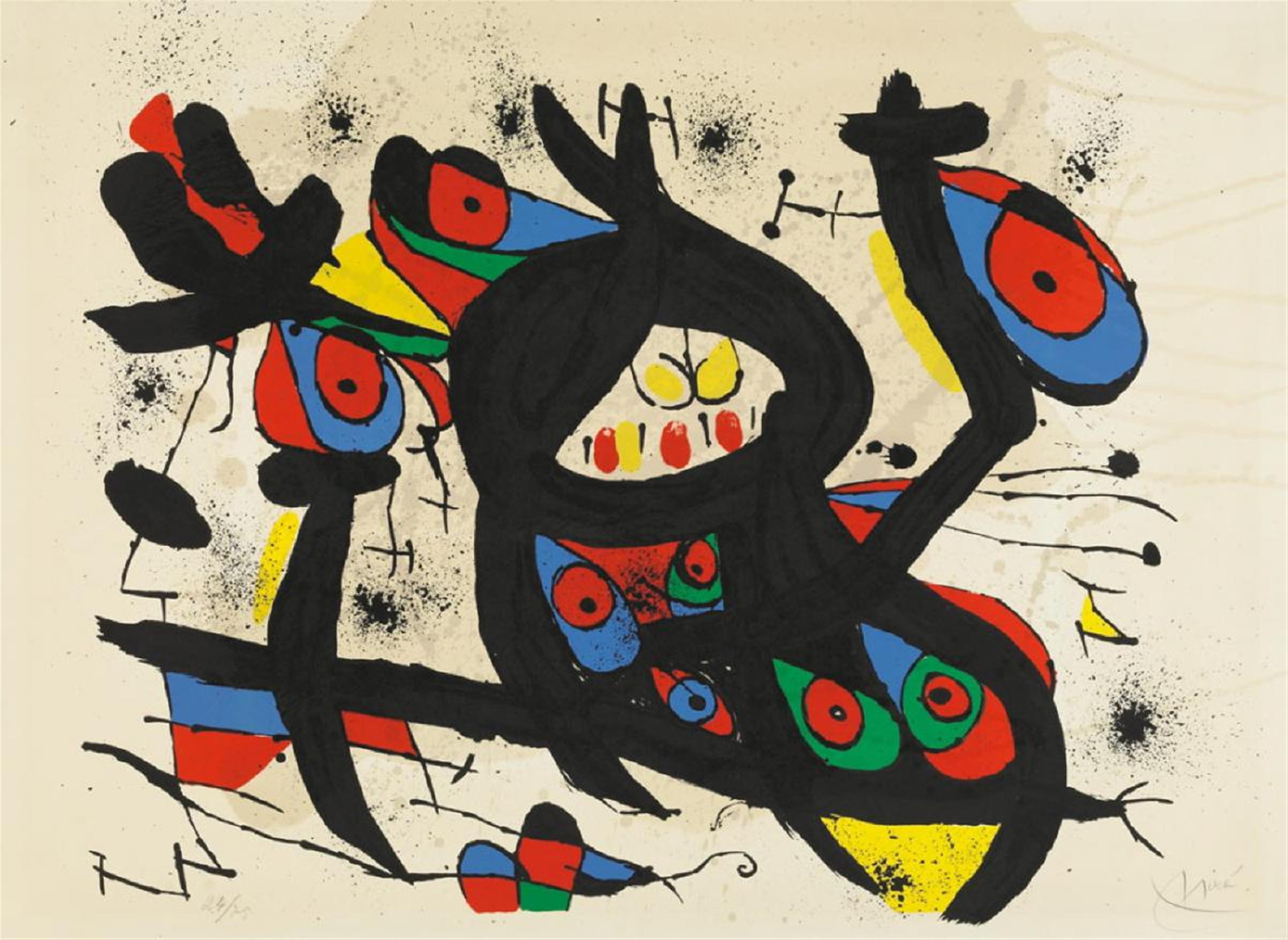 Joan Miró - Für die Ausstellung "Miró" im Casino Knokke-le-Zoute - image-1
