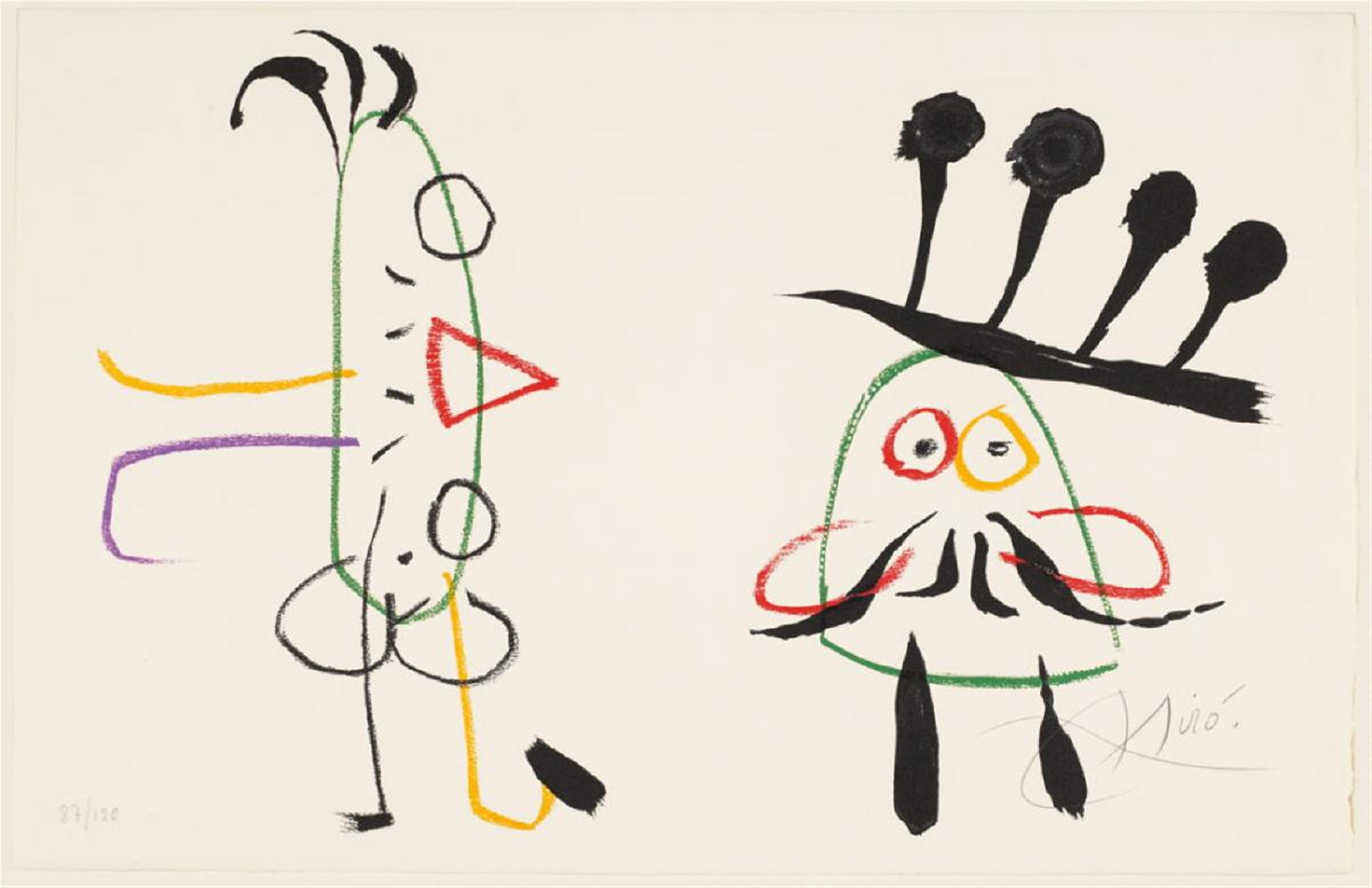 Joan Miró - Blatt 9 der Folge - image-1