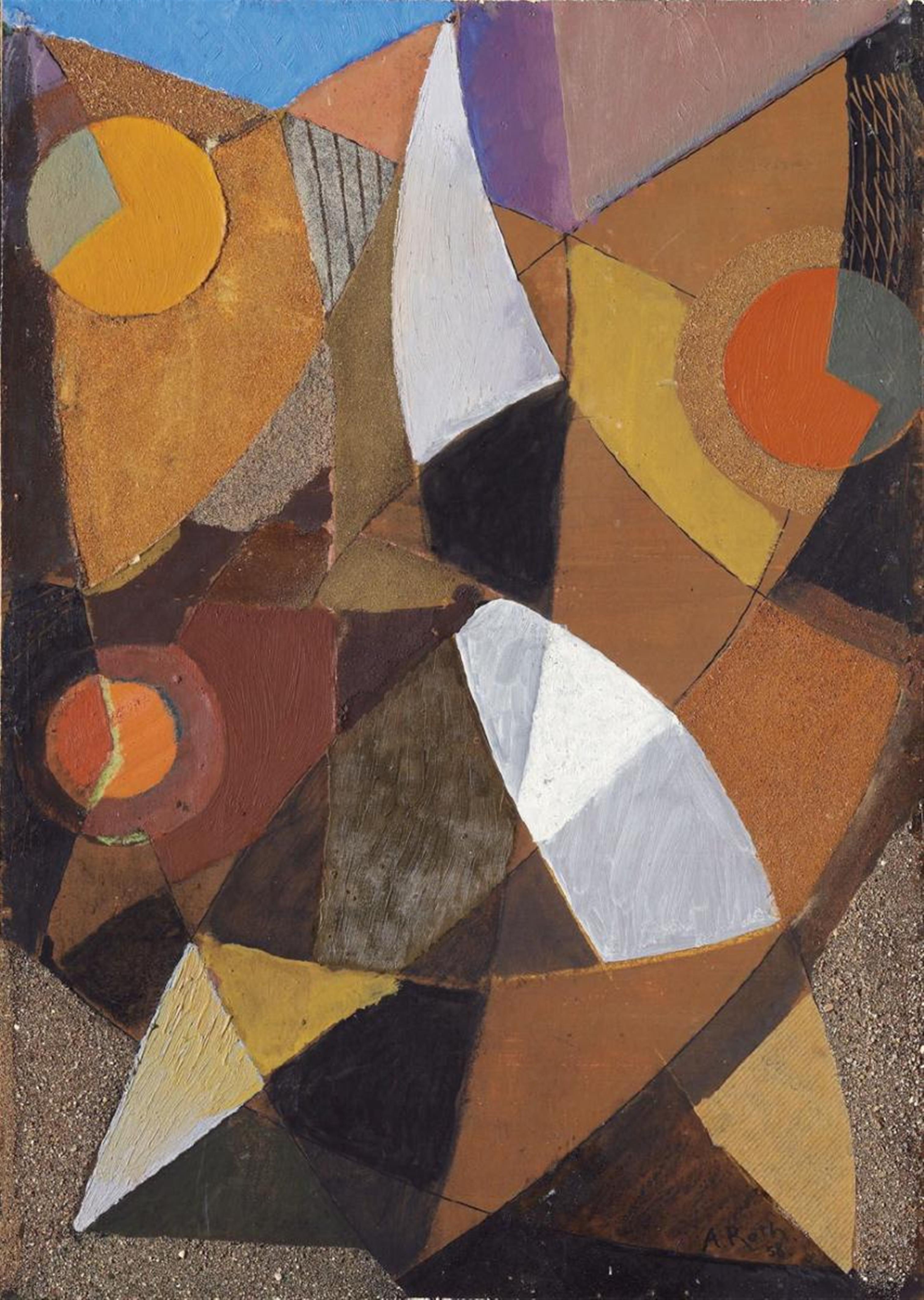 Alfred Reth - Abstrakte Komposition - image-1