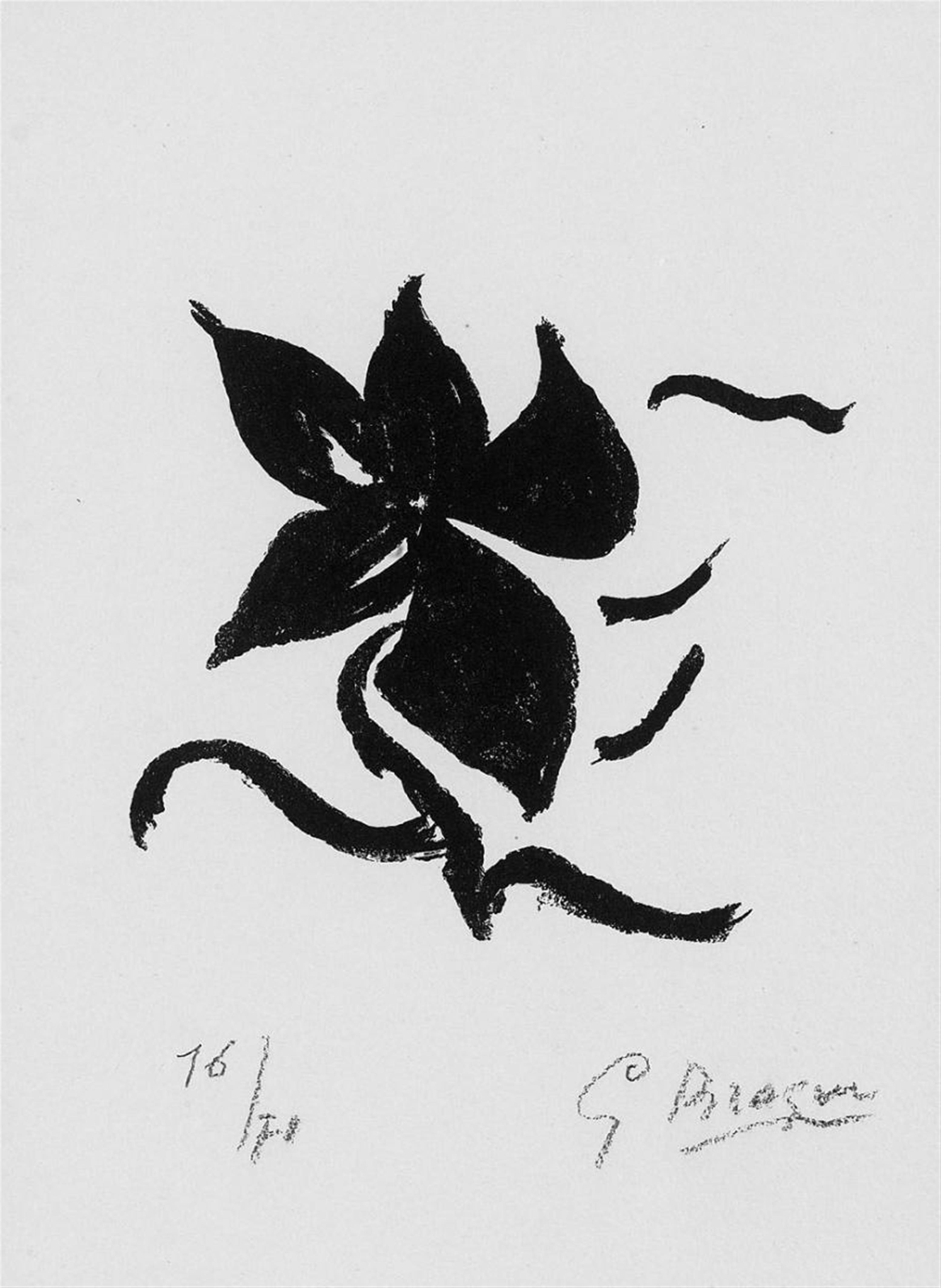 Georges Braque - Fleur - image-1