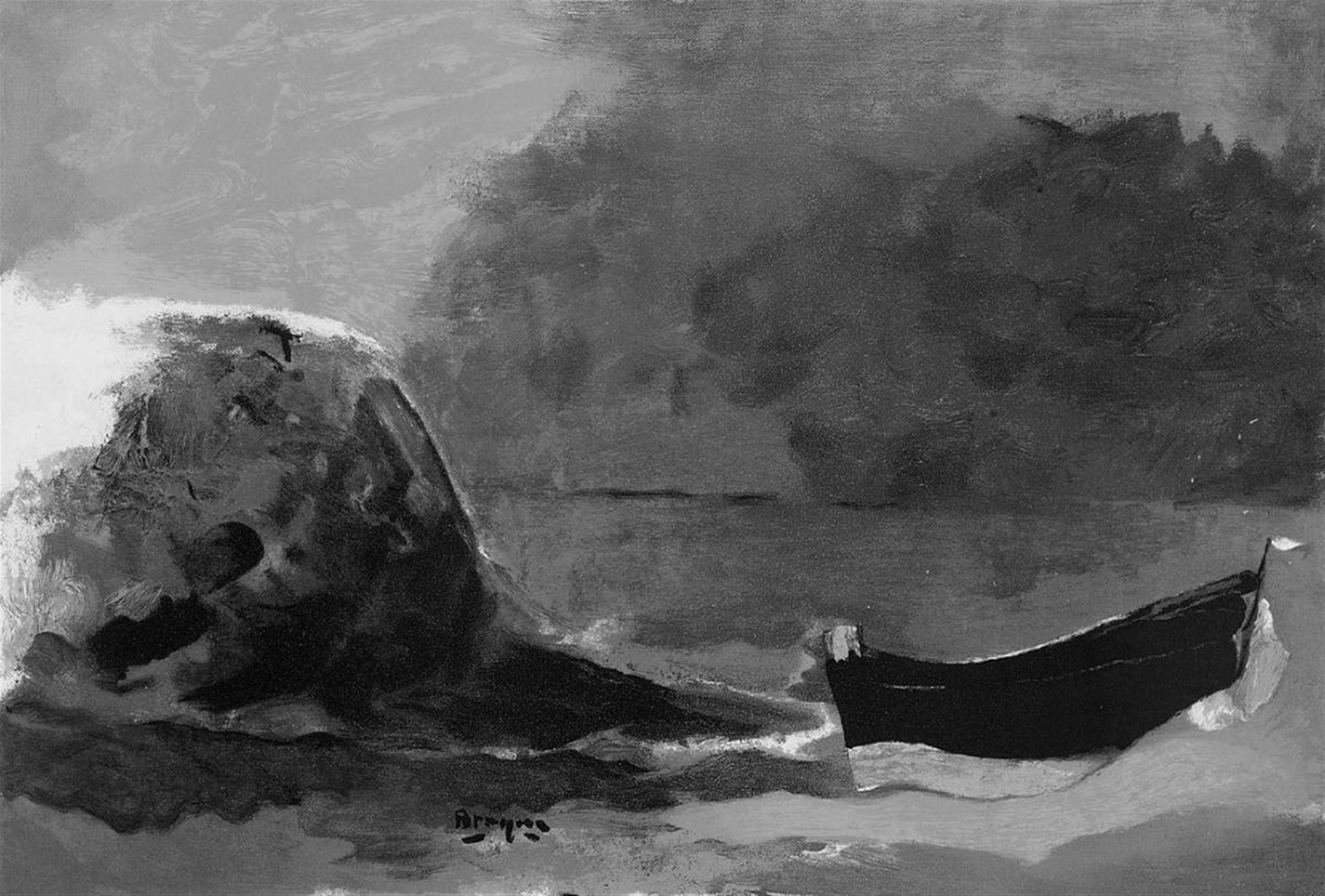 Nach Georges Braque - Marine noir - image-1