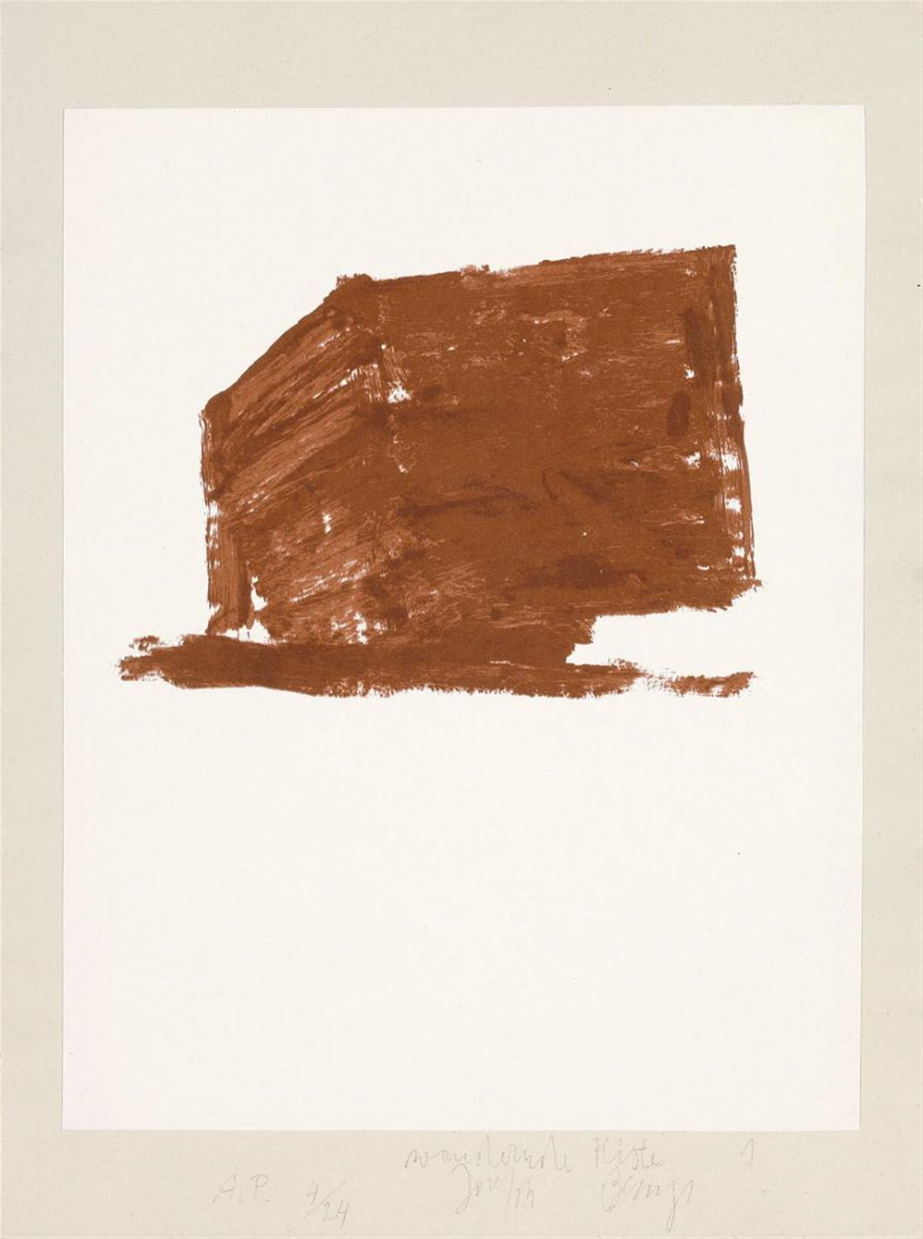 Joseph Beuys - Wandernde Kiste 1-5 - image-1